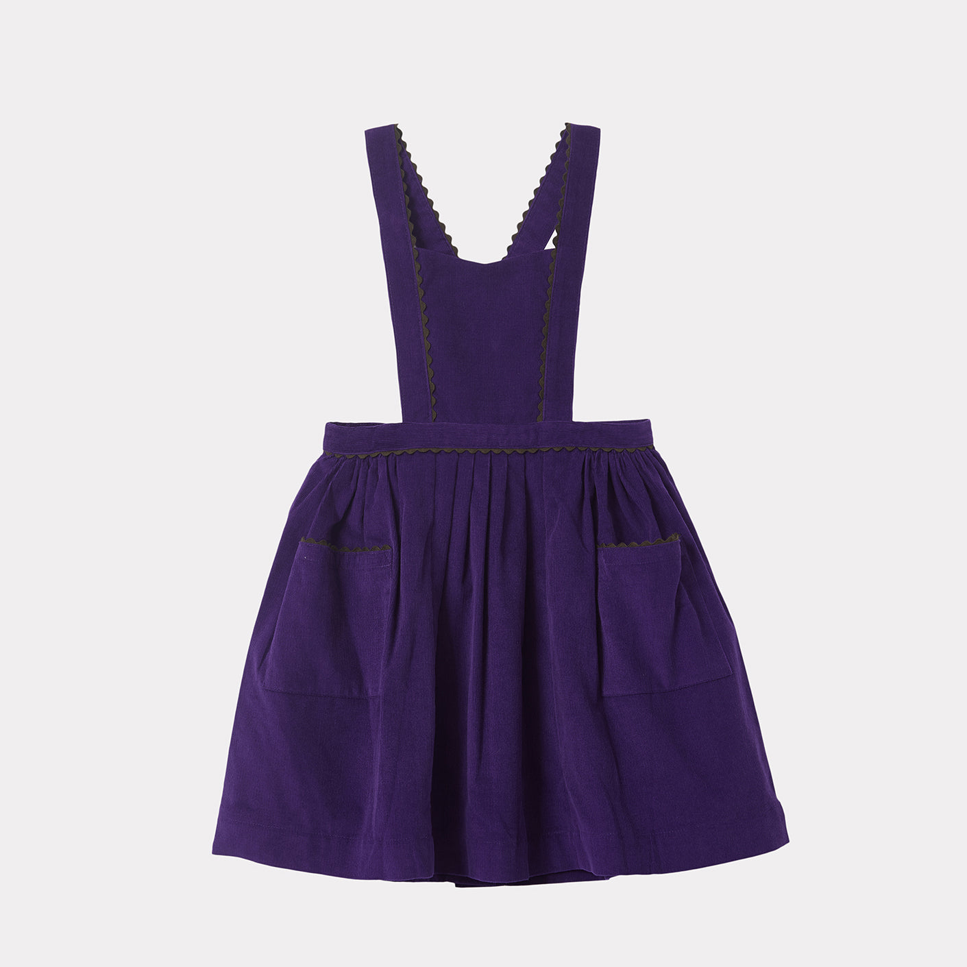 Girls Dark Purple Dress