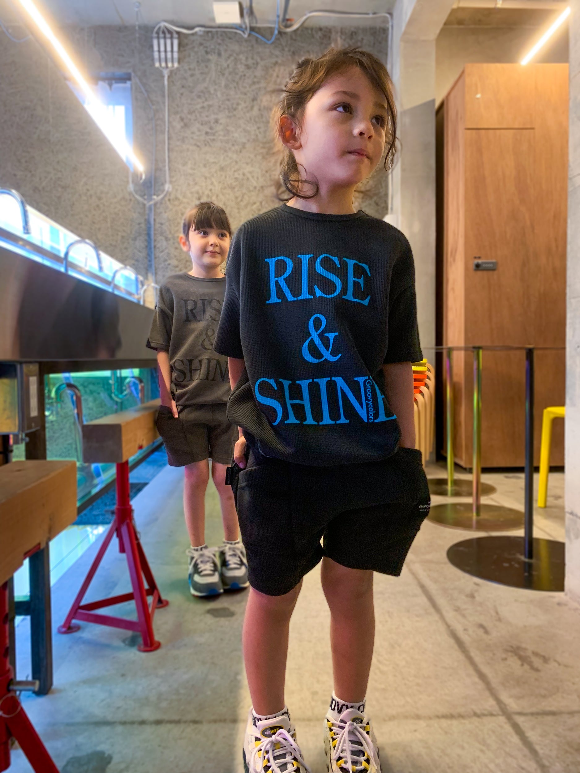 Boys & Girls Black Shorts