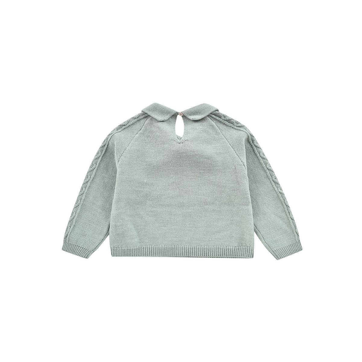 Girls Light Green Sweater
