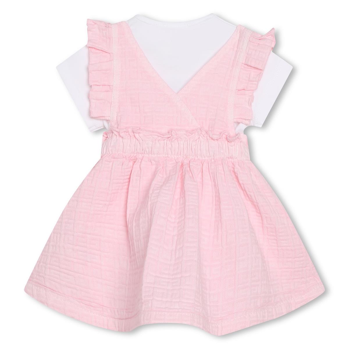 Baby Girls Pink Dress Set