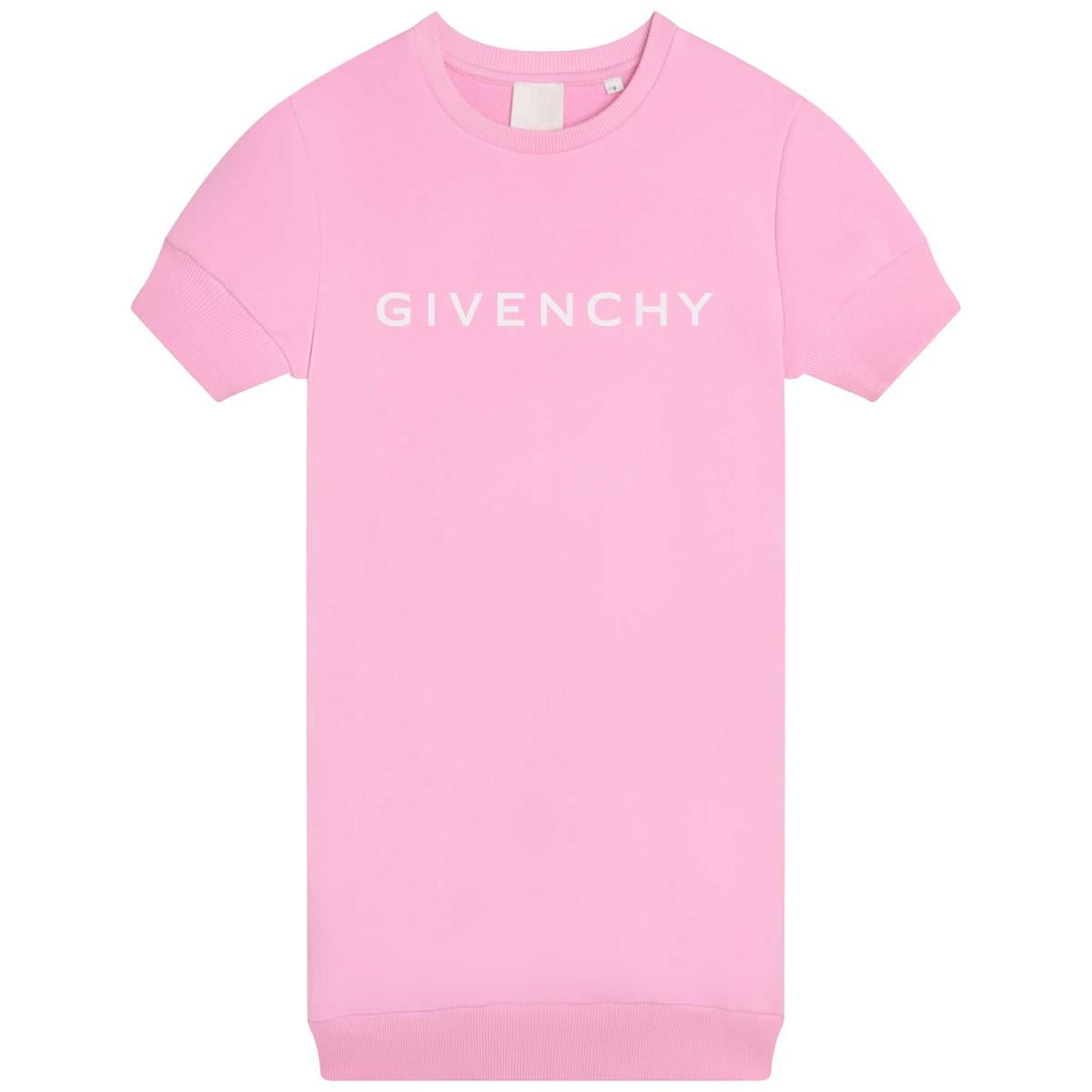 Girls Pink Logo Dress