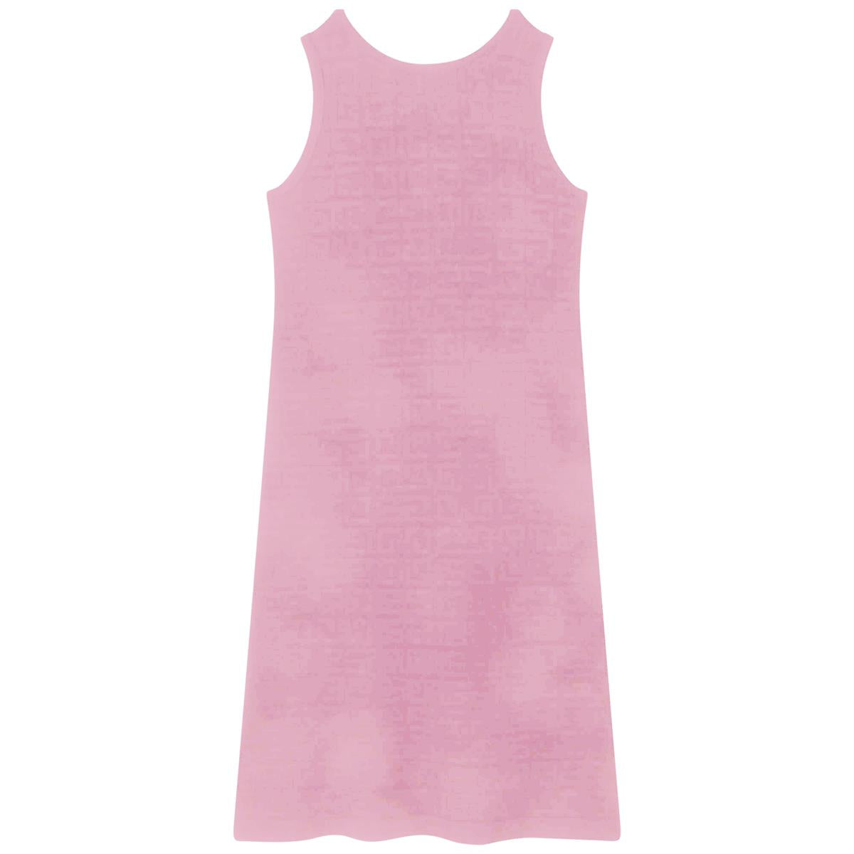 Girls Pink Logo Dress
