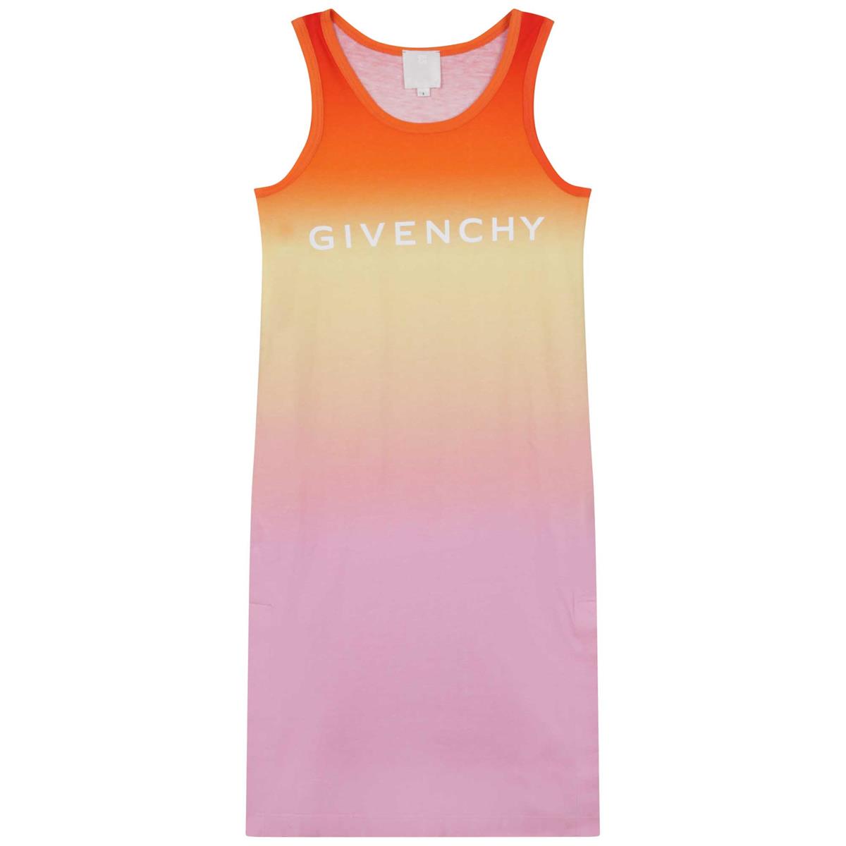 Girls Pink Logo Dress