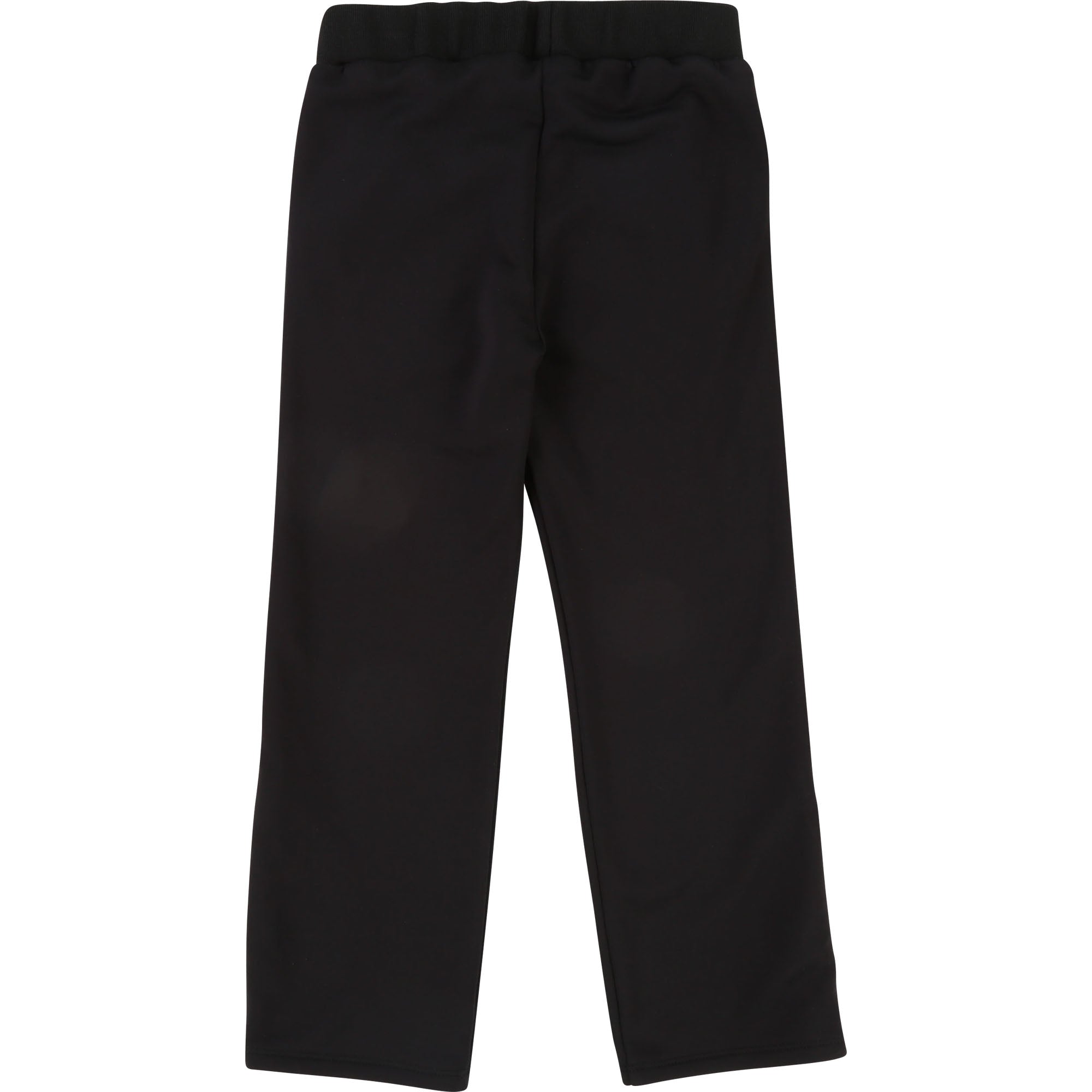 Girls Black Logo Trousers