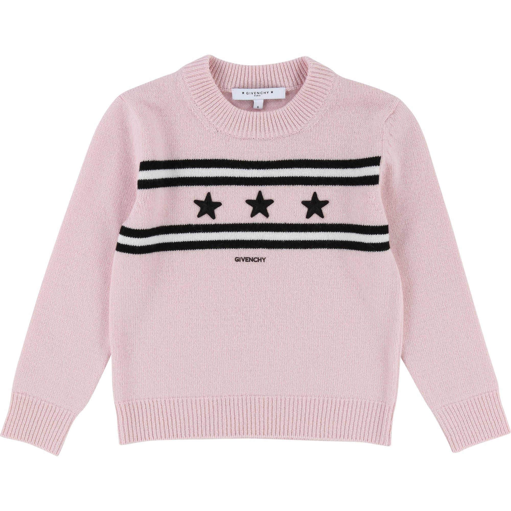 Girls Light Pink Laine Sweater