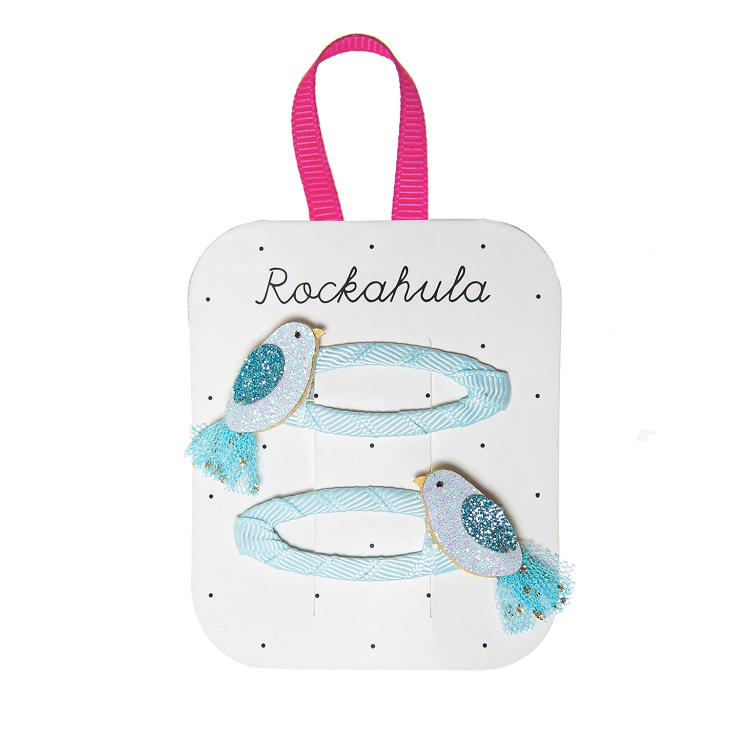 Bella Bluebird Glitter Clips