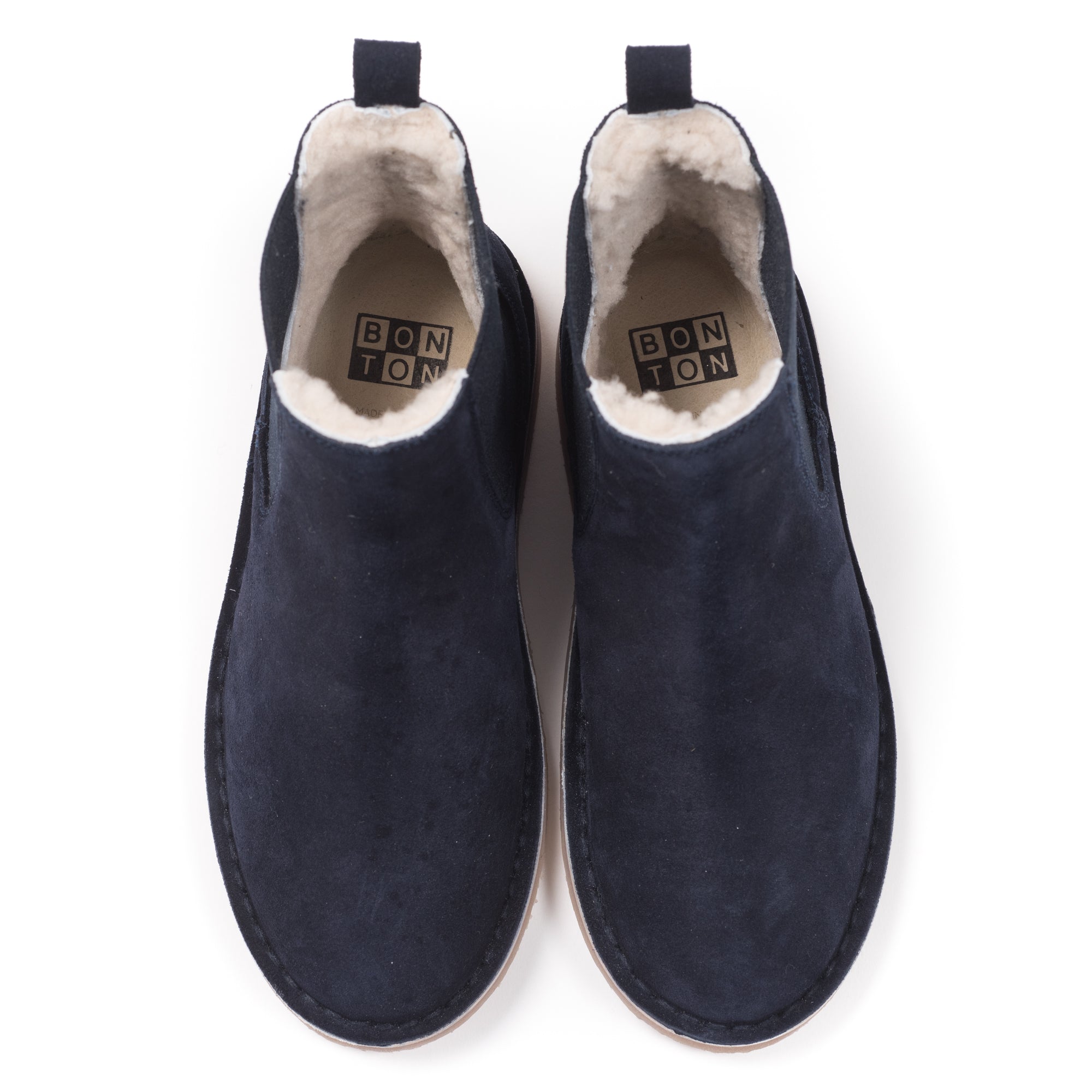 Boys Marine leather Sheep Boots