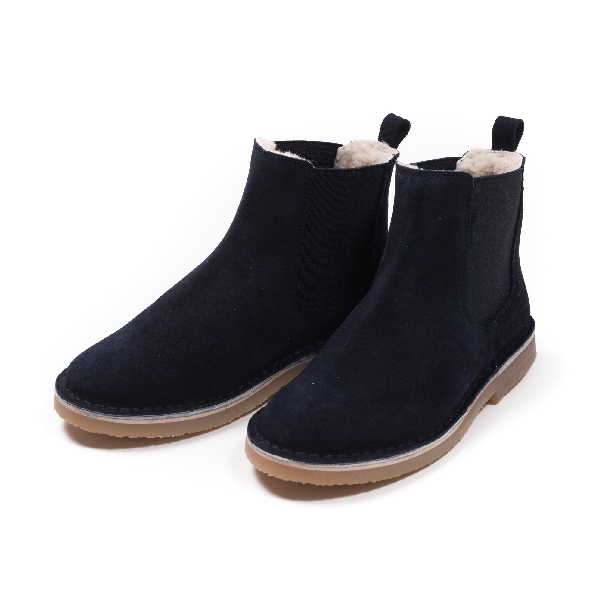 Boys Marine leather Sheep Boots