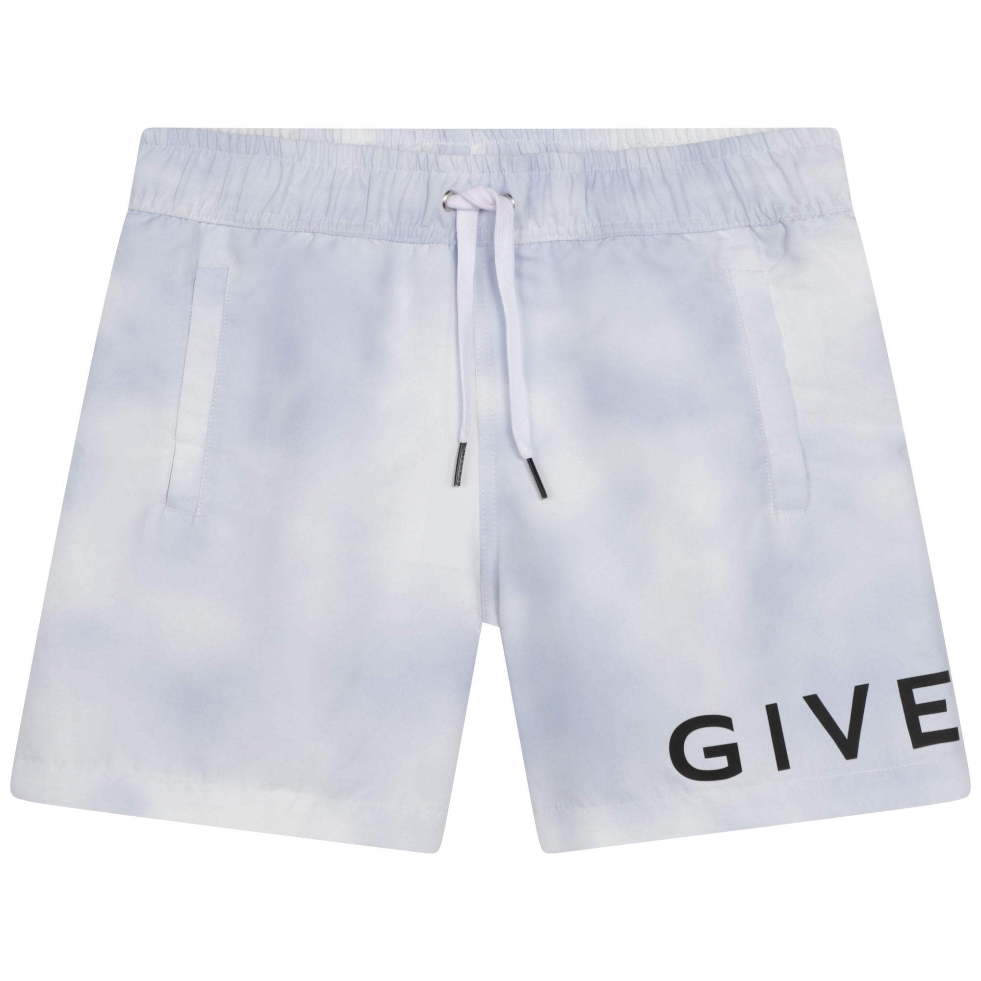 Boys White Logo Swim Shorts