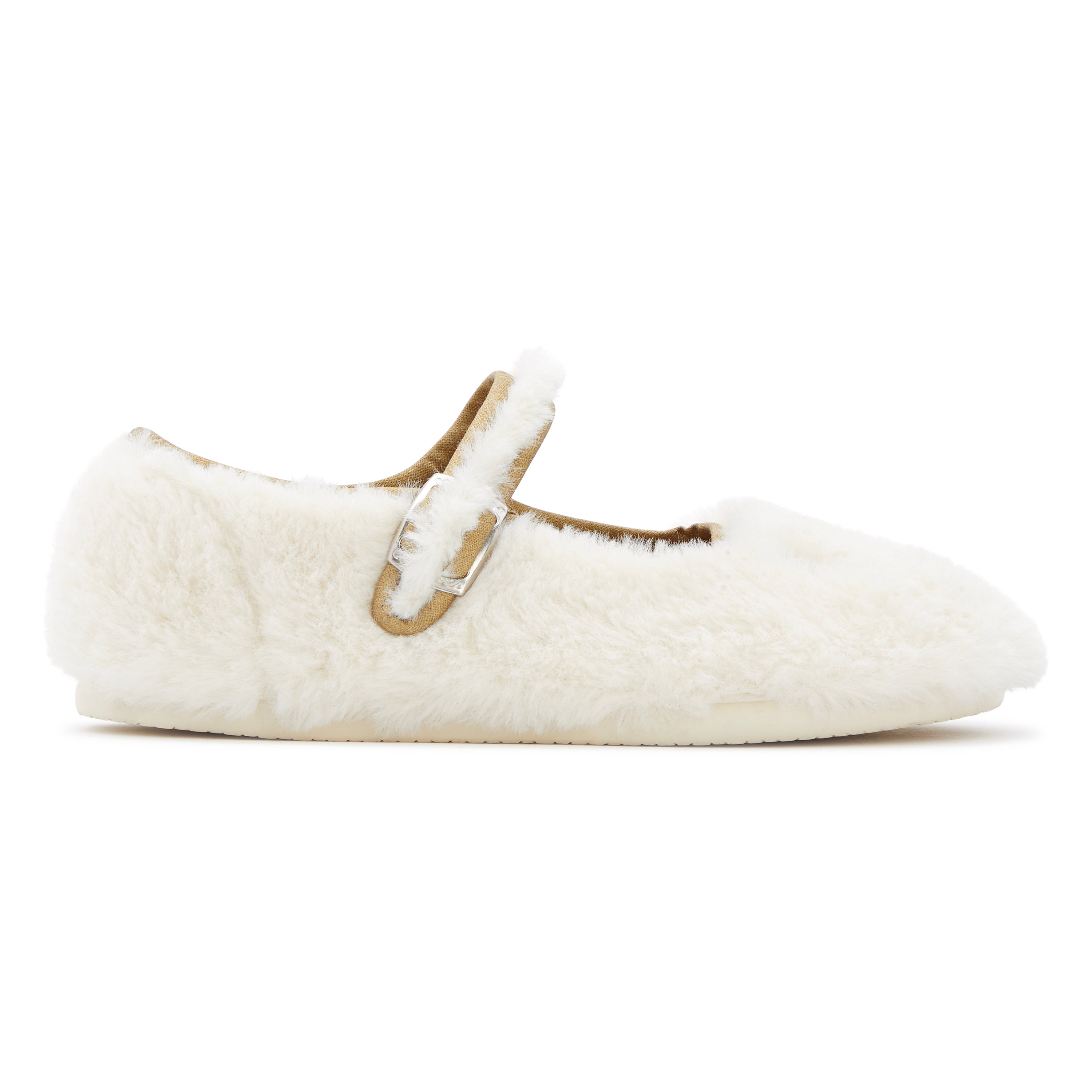 Baby Girls Ecru Cotton Shoes