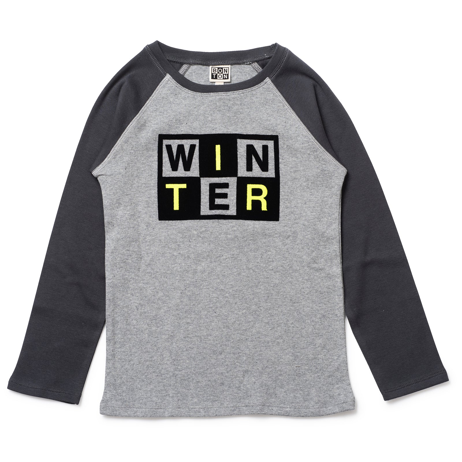 Boys Grey Cotton T-Shirt