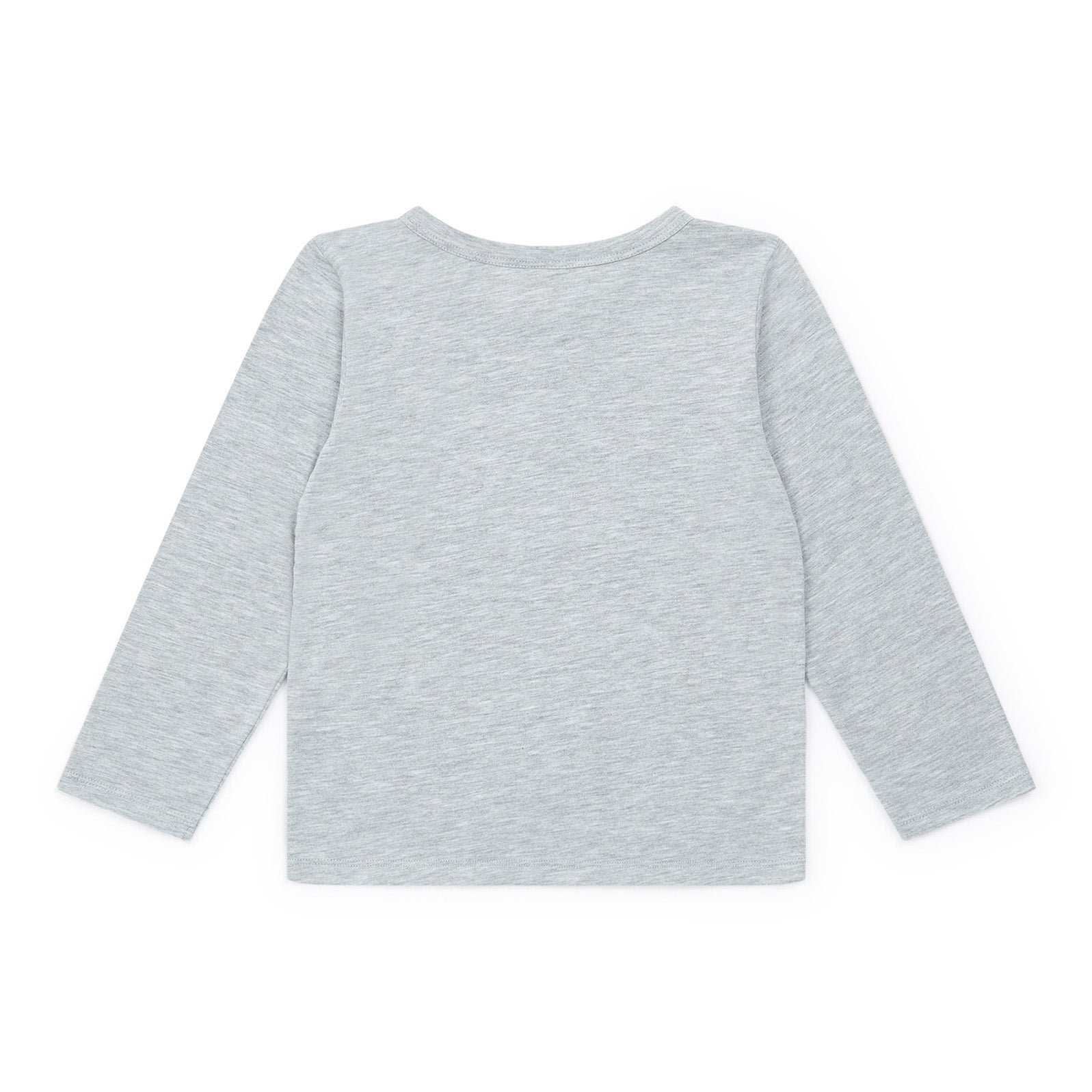 Boys Grey Logo Cotton T-Shirt
