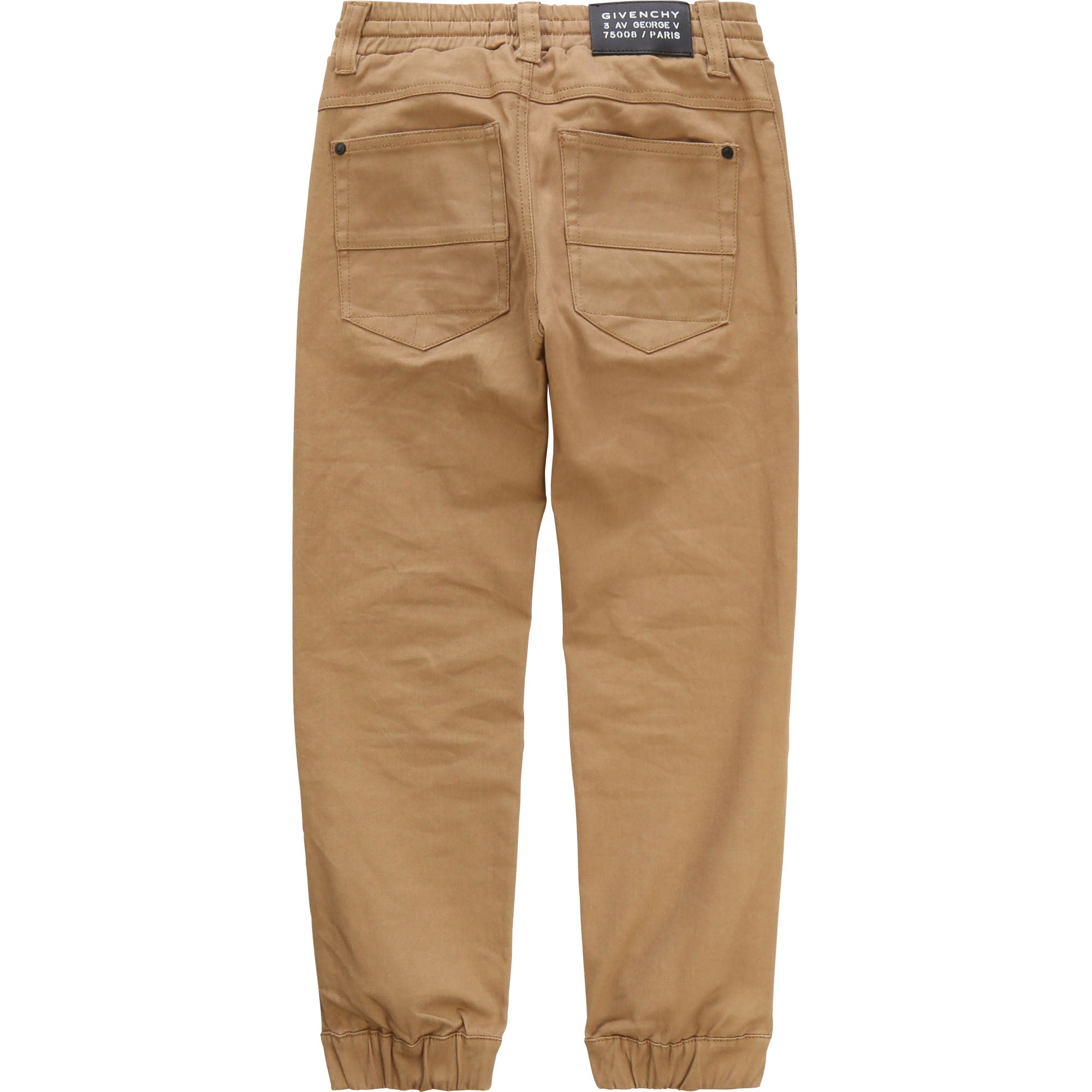 Boys Khaki Cotton Trousers