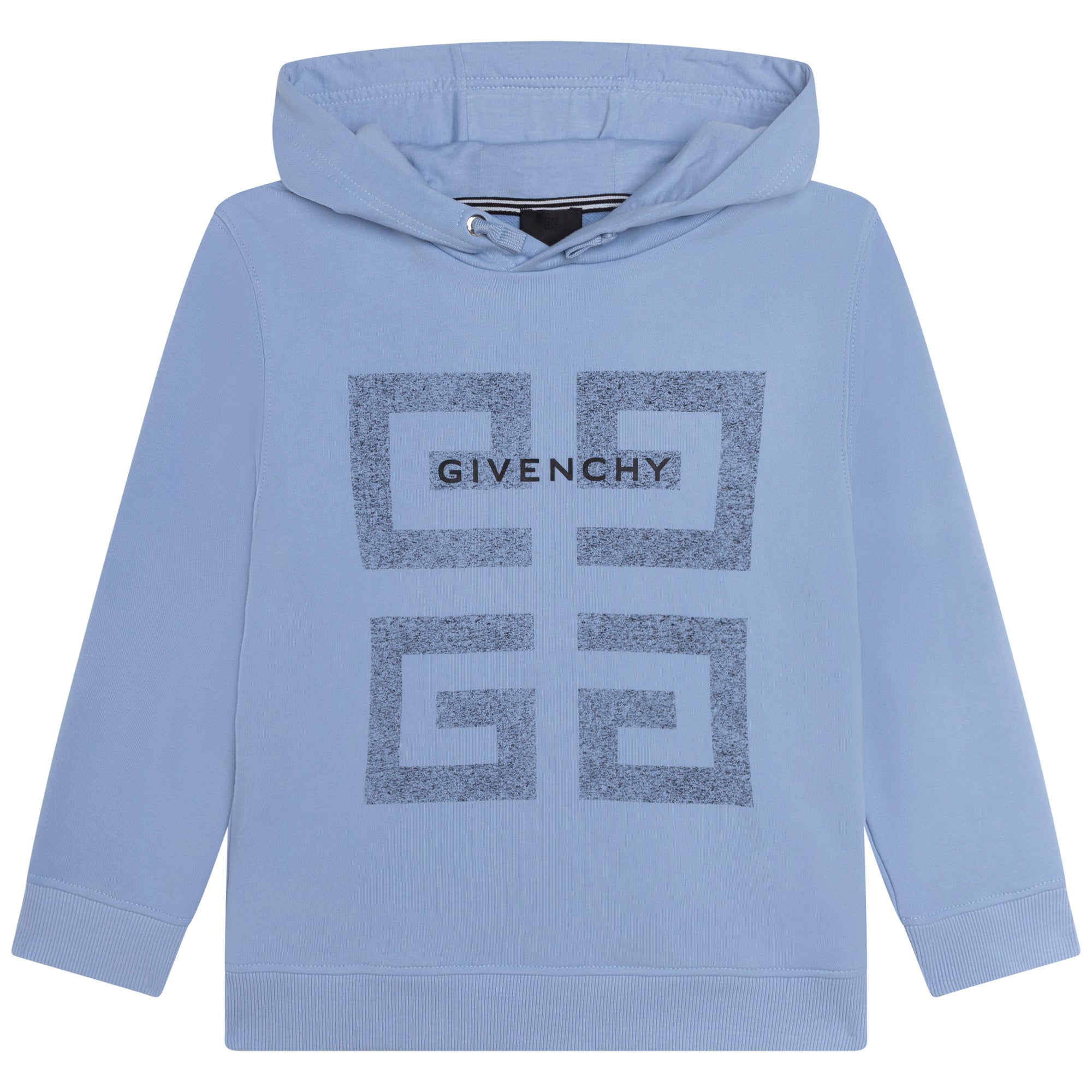 Boys Blue Hooded Sweatshirt