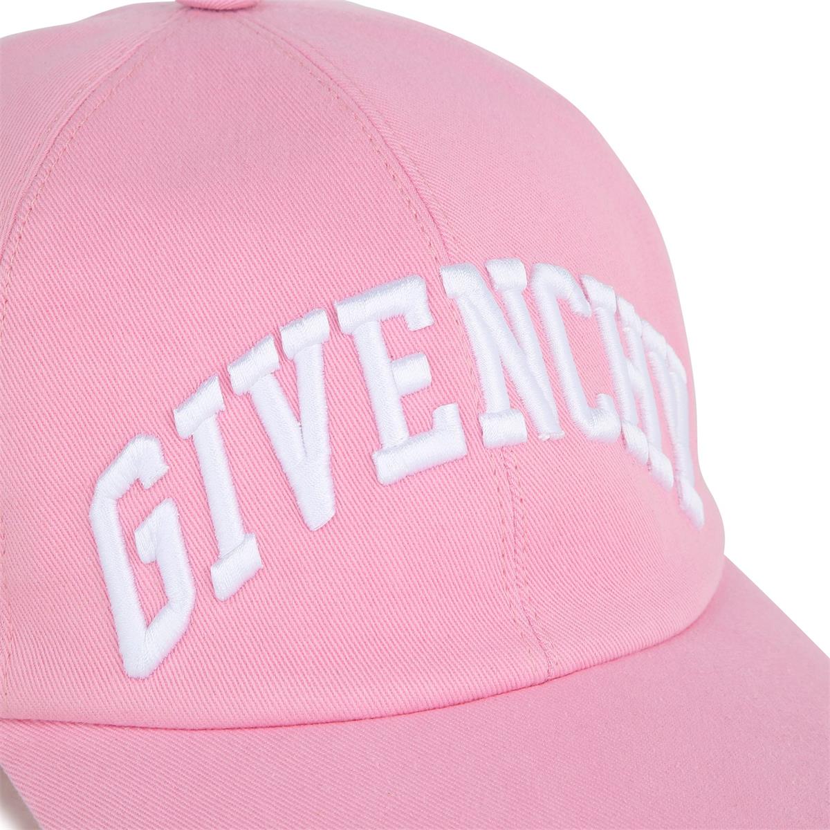 Girls Pink Logo Baseball Cap