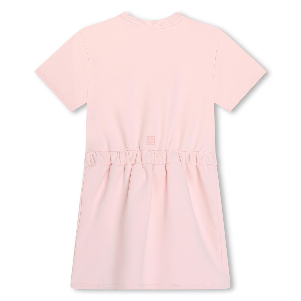Girls Pink Logo Dress