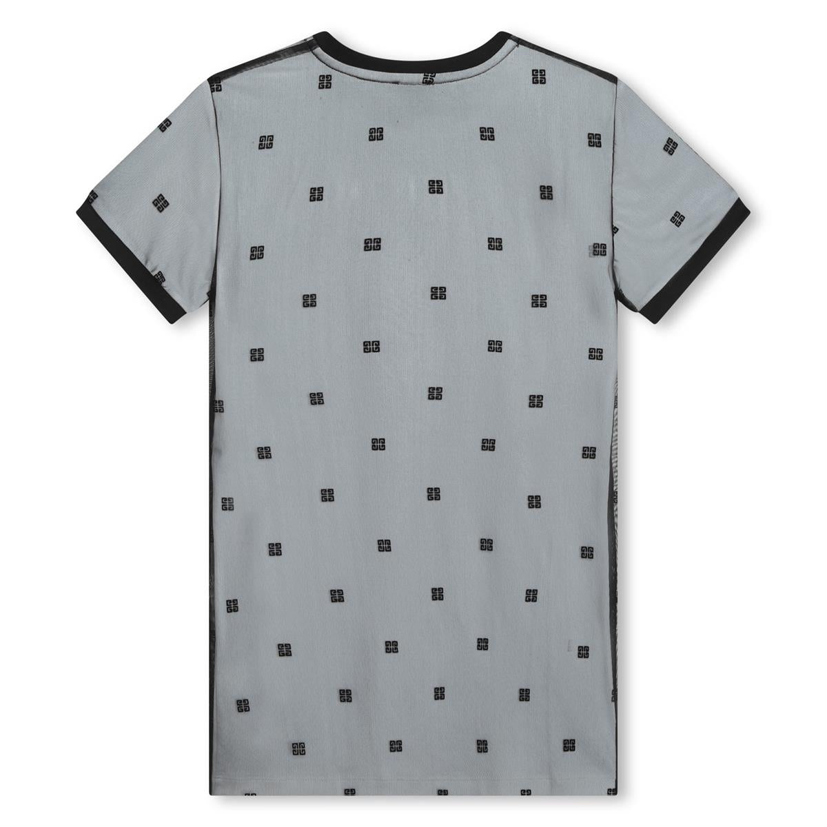 Girls Grey Logo Dress