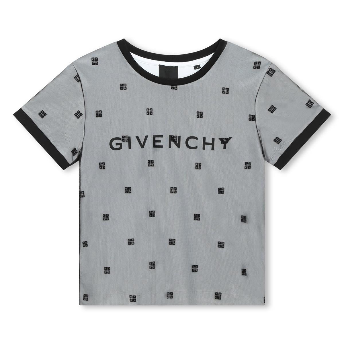 Girls Grey Logo T-Shirt