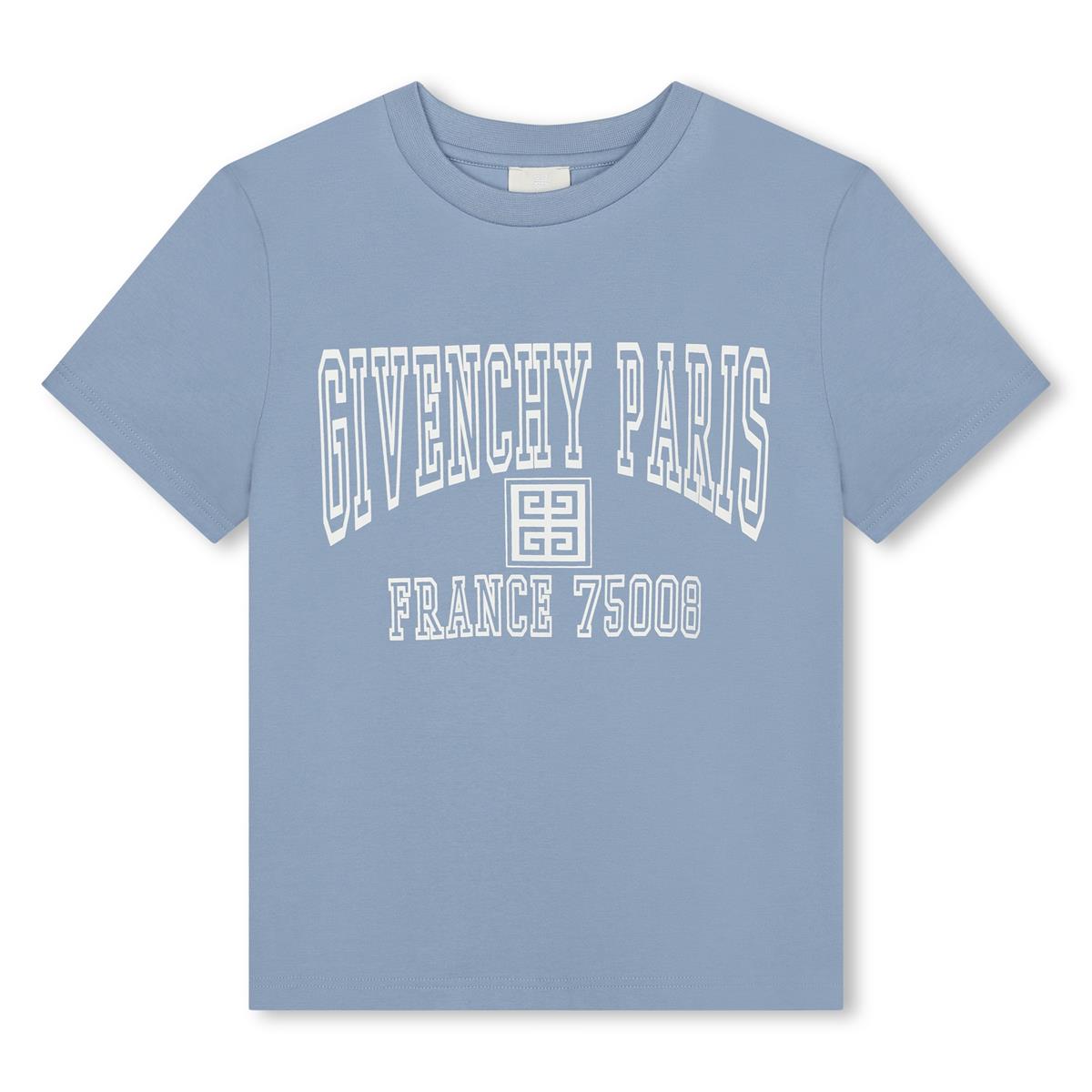 Boys Blue Cotton T-Shirt