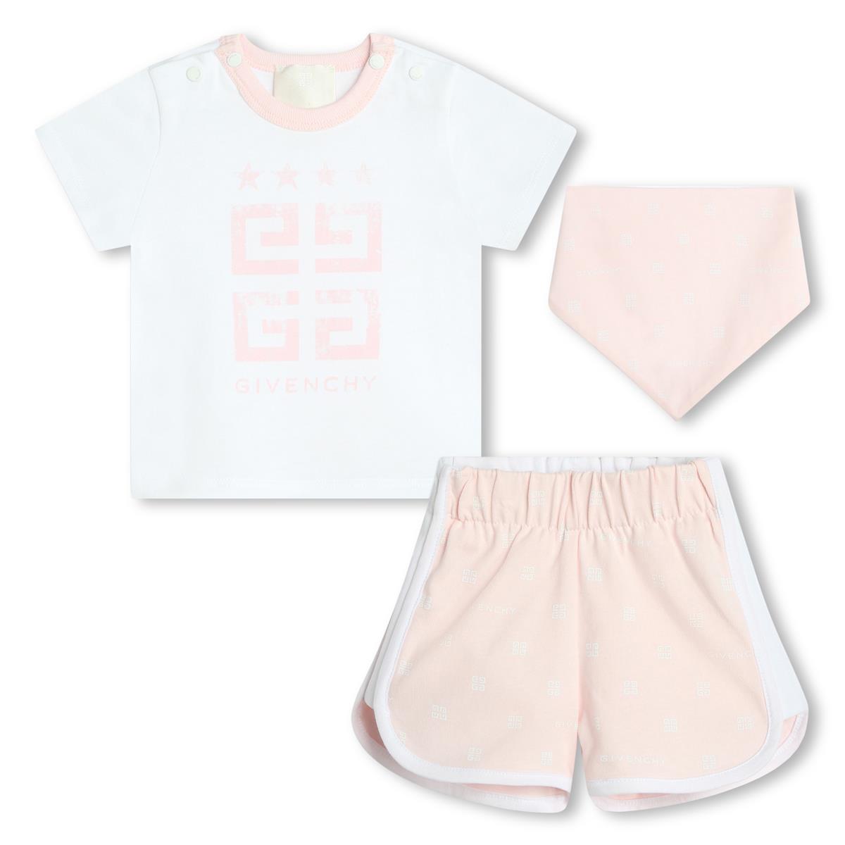 Baby Girls White Cotton Set
