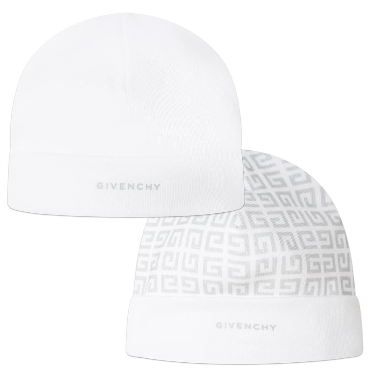 Baby Boy & Girls White Hat (2 Pack)