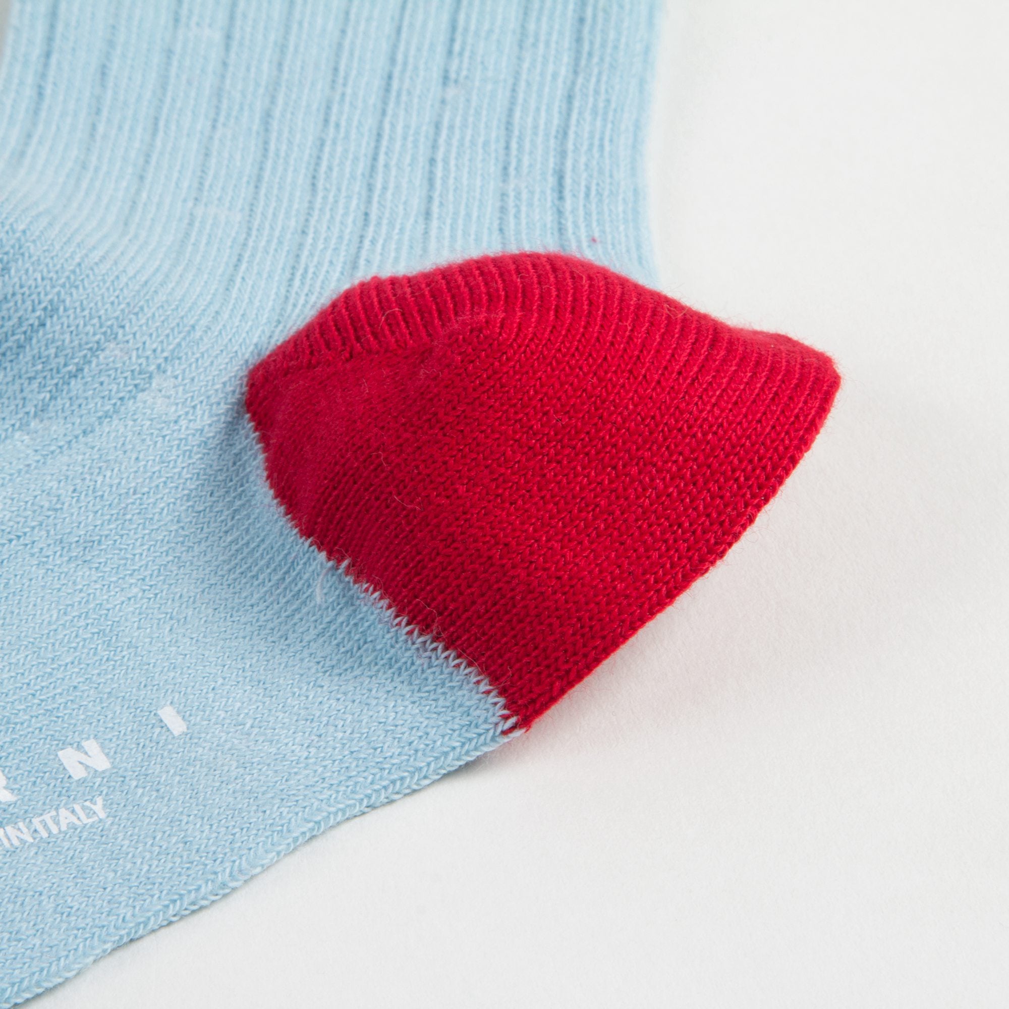 Chaussettes rouges en coton pour filles et garçons