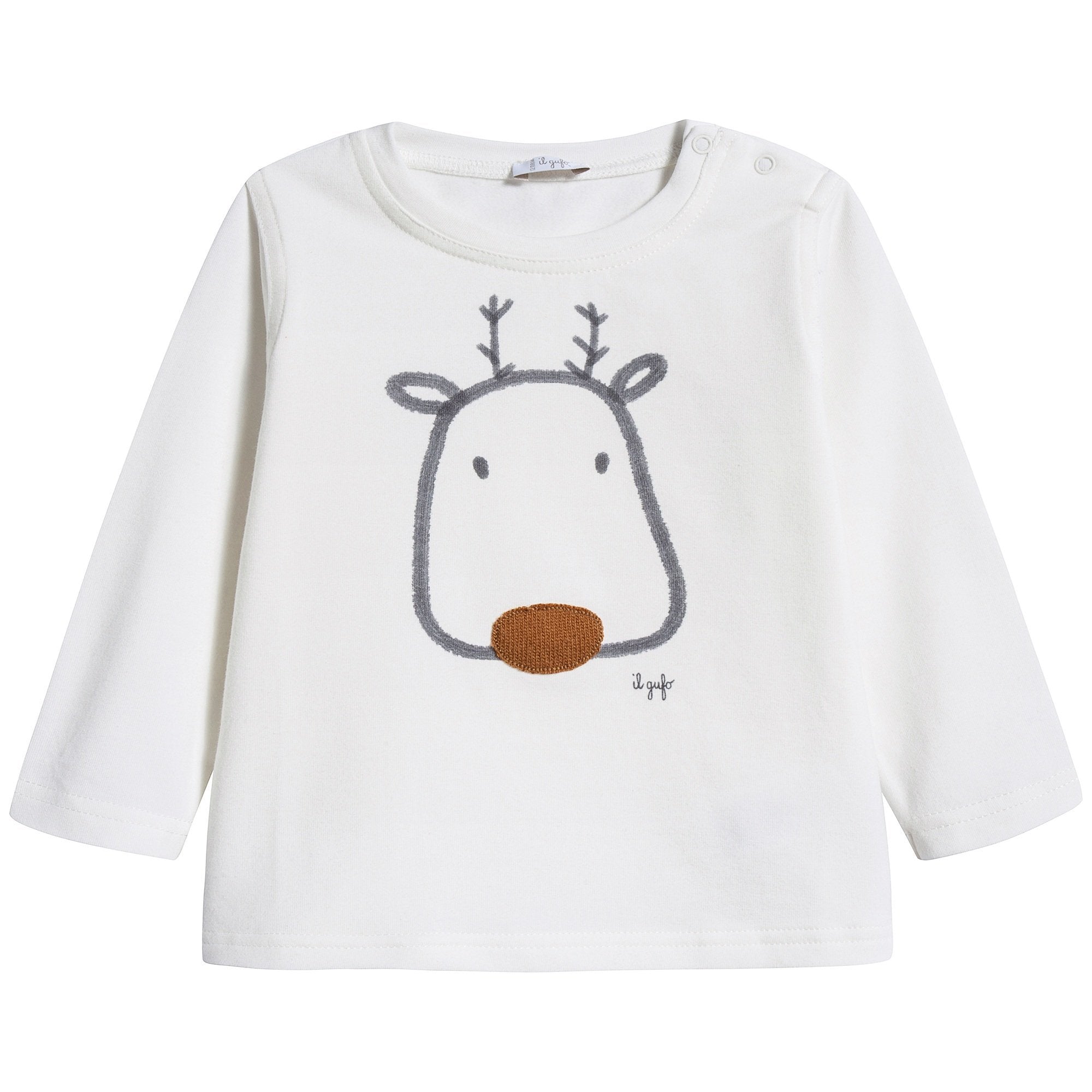 Baby Boys Milk Cotton T-shirt