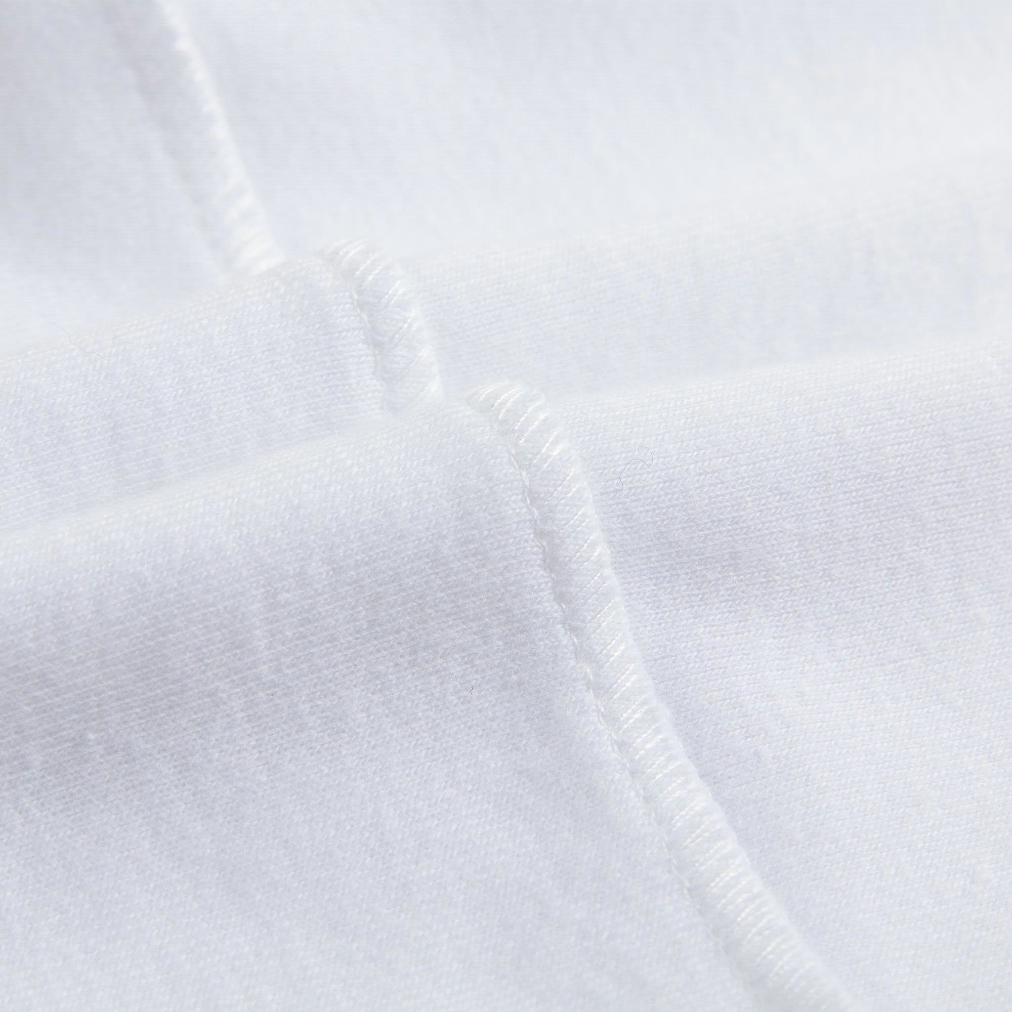 Baby White Check Cotton Three-piece Gift Set