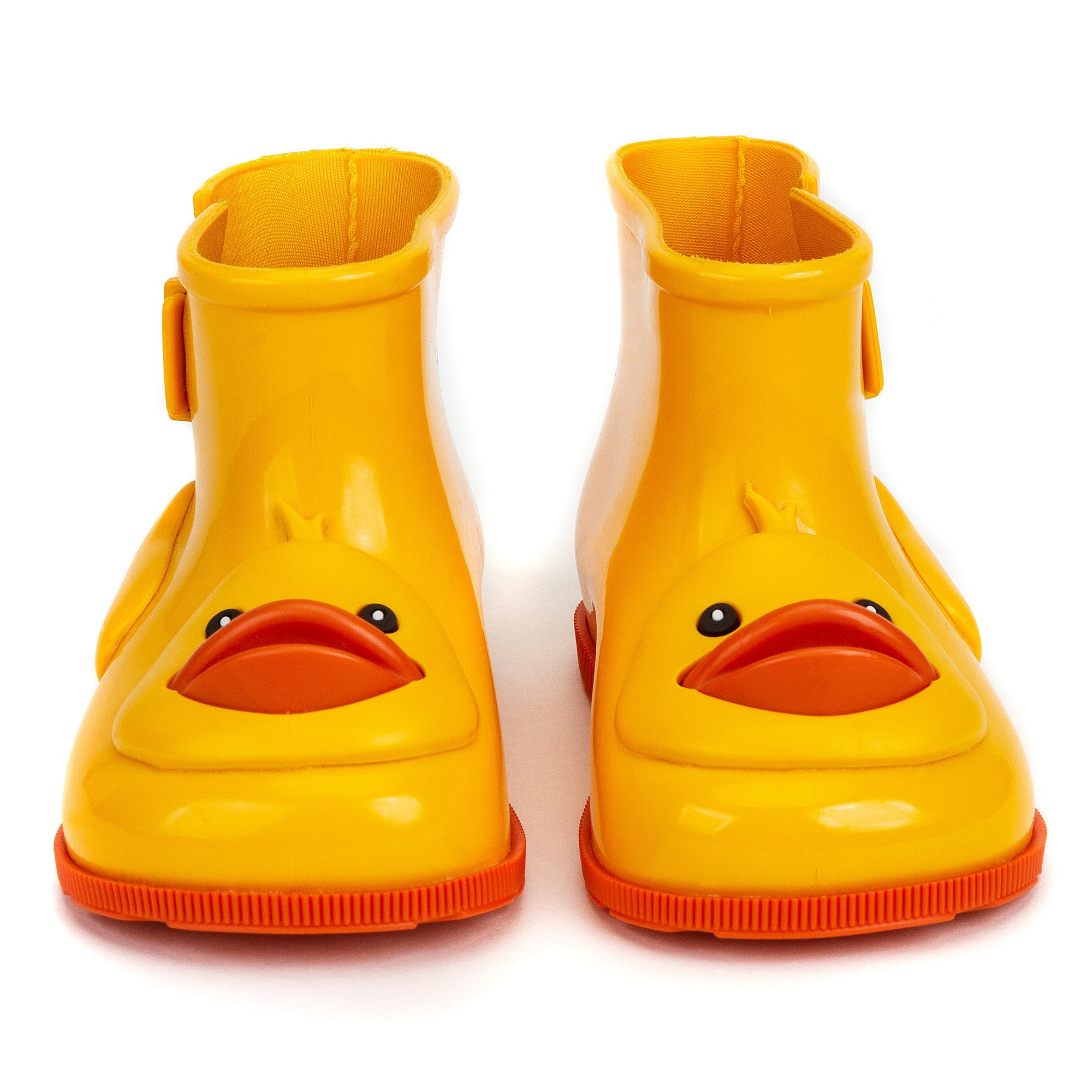 Boys & Girls Yellow Duck Rainshoes