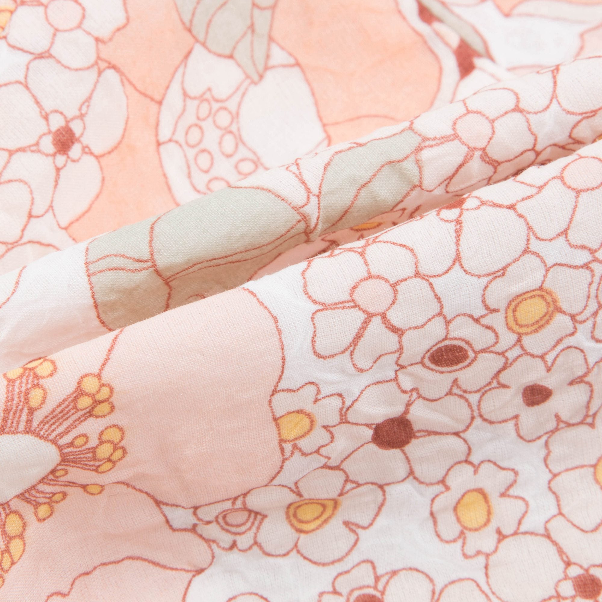 Girls Rose Kaki Cotton Chapeau