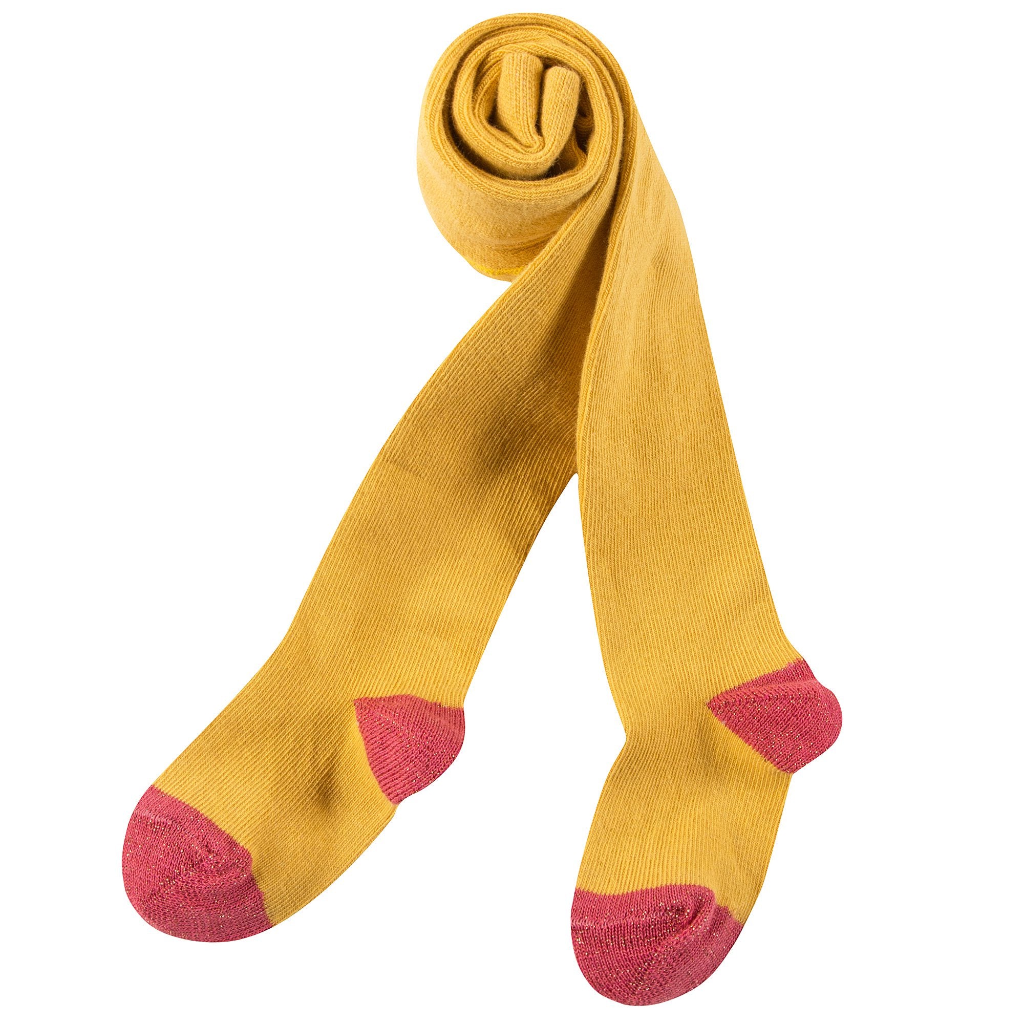 Girls Yellow "Poppy" Tights