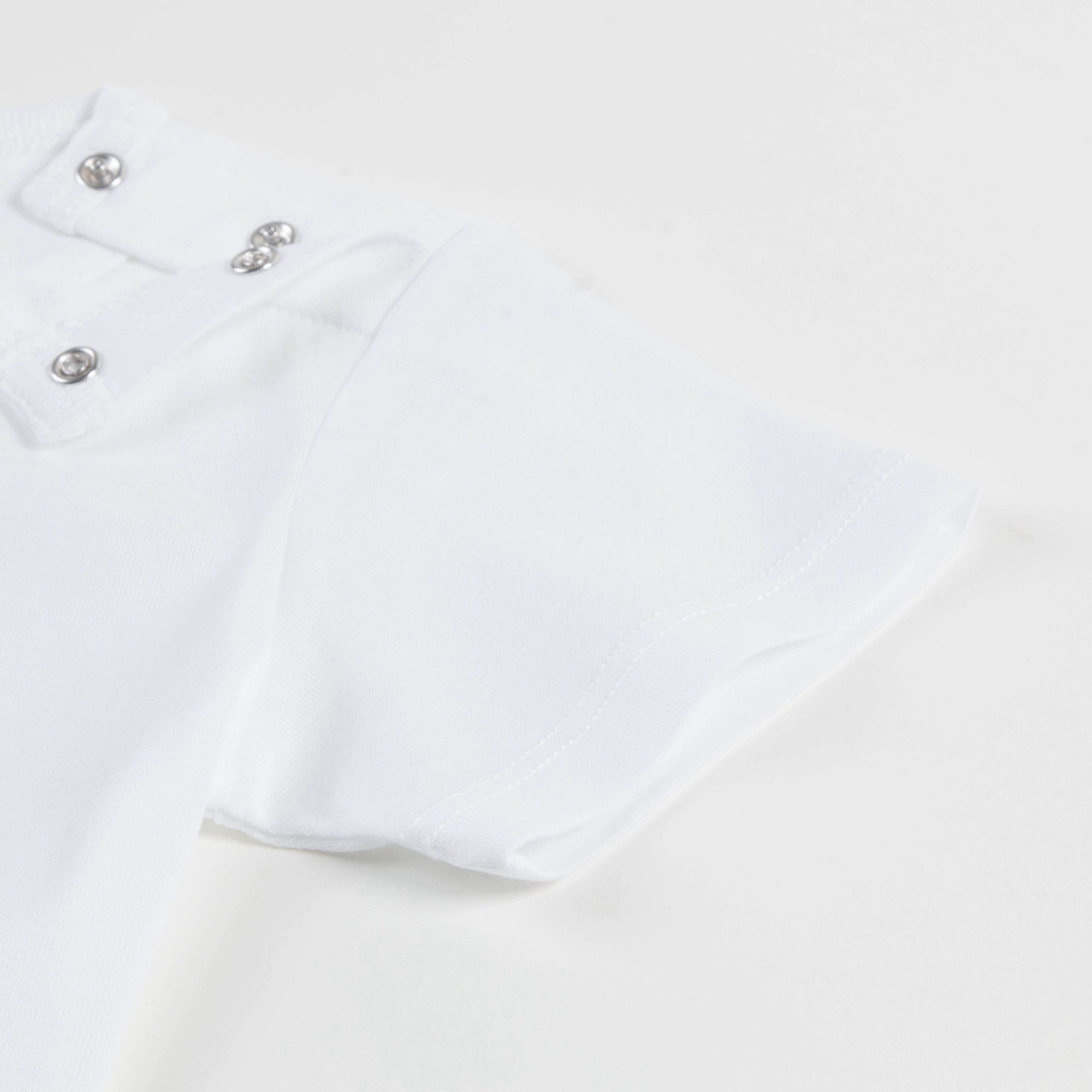 Baby White "Dog" Cotton T-shirt
