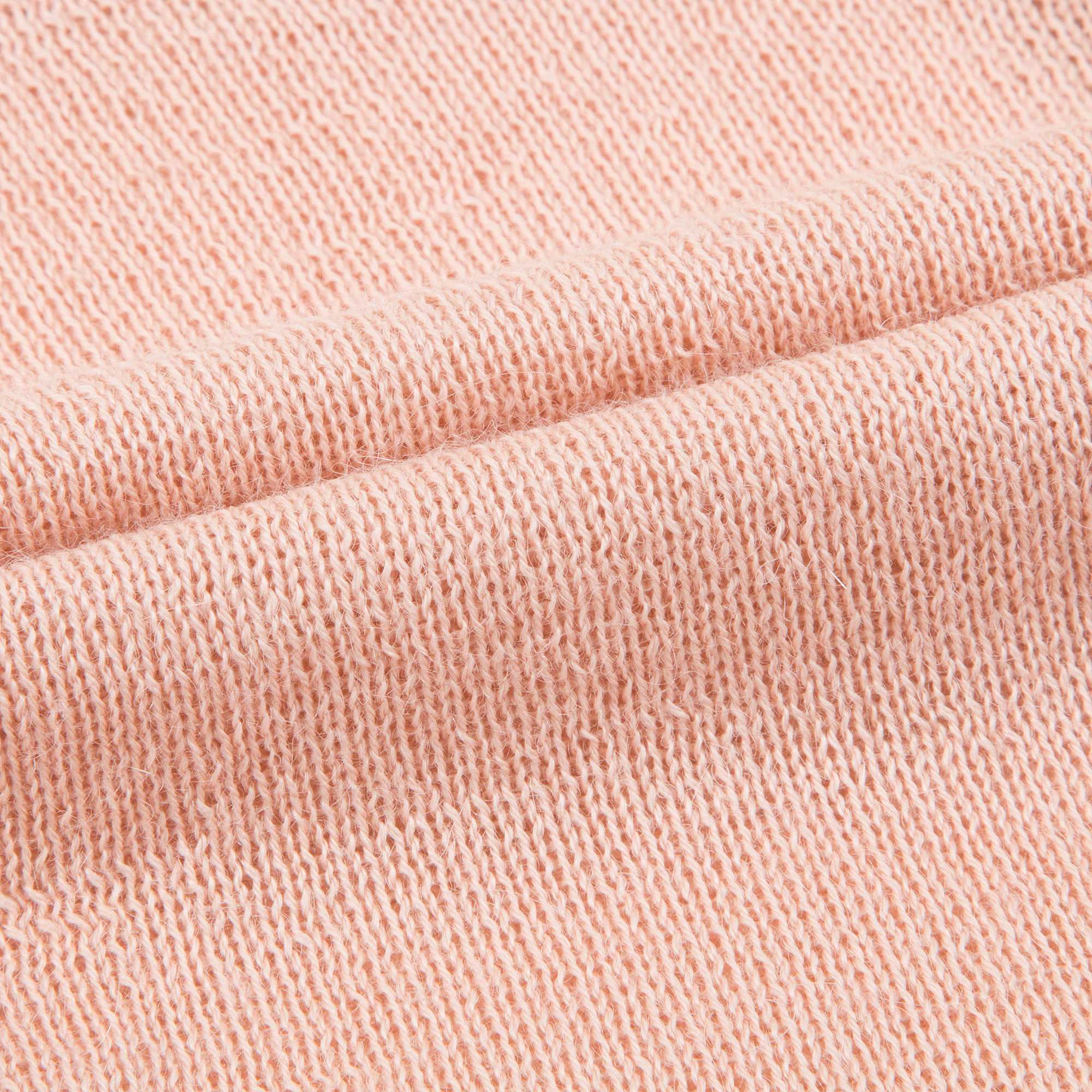 Baby Girls Pink Baby Alpaca Knitwear Cardigan