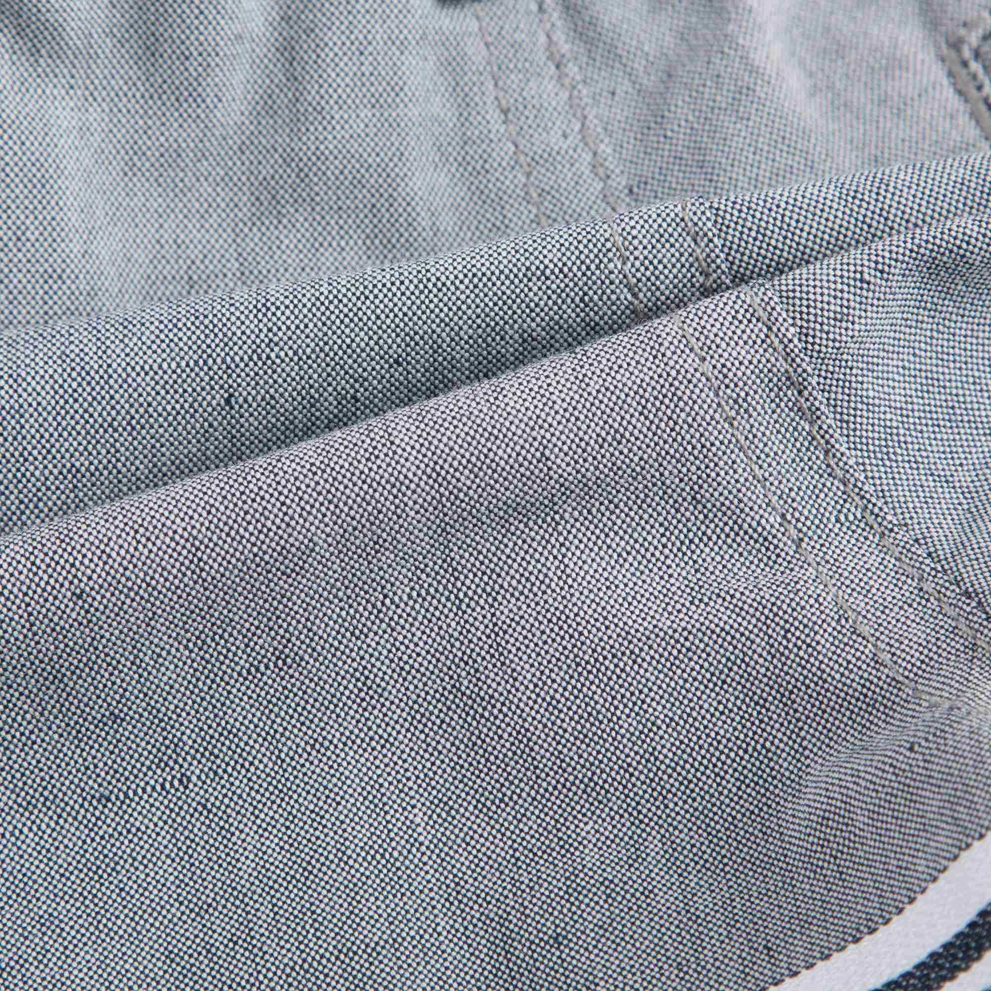 Boys Grey Shorts with Stripes At The Bottom