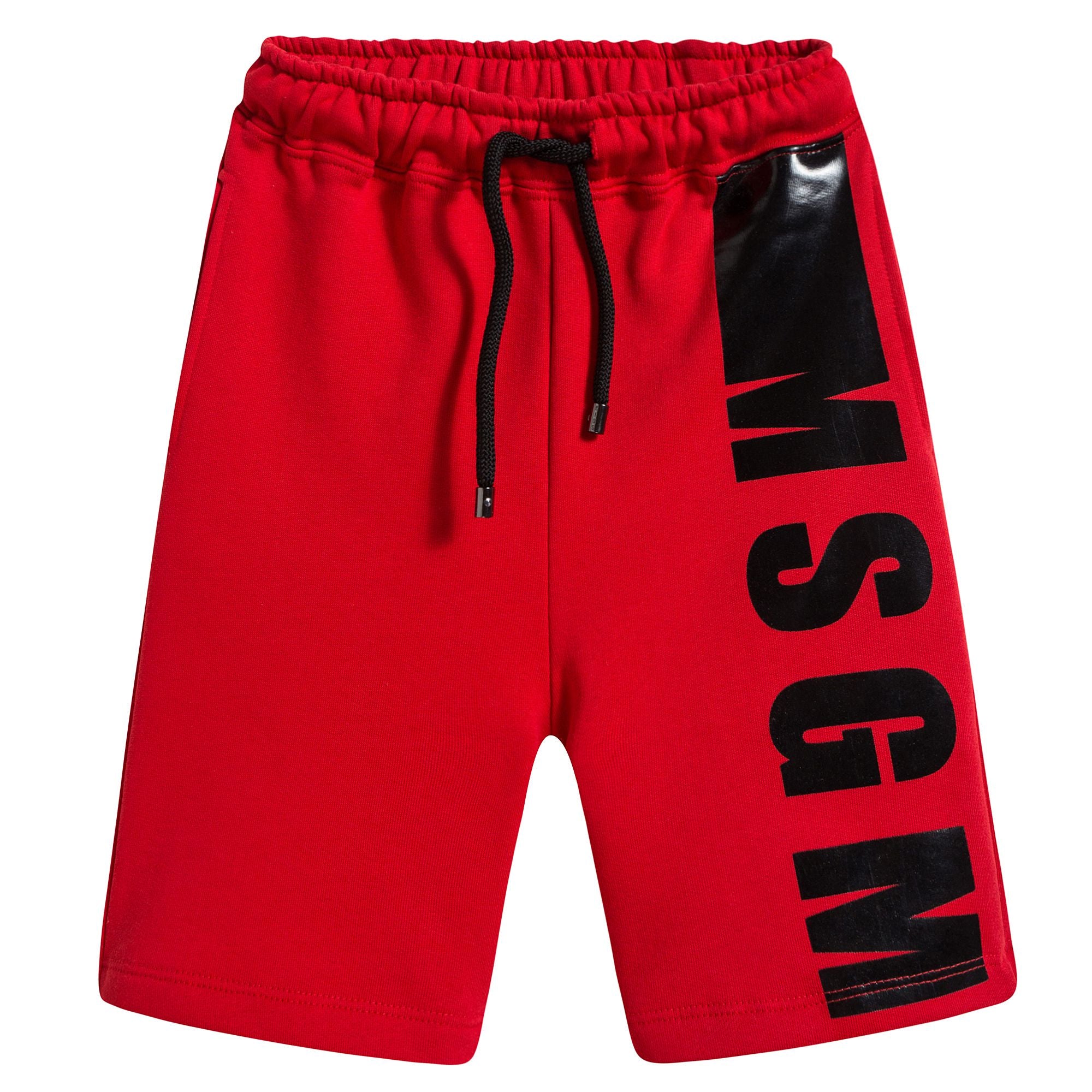 Girls Red Logo Shorts