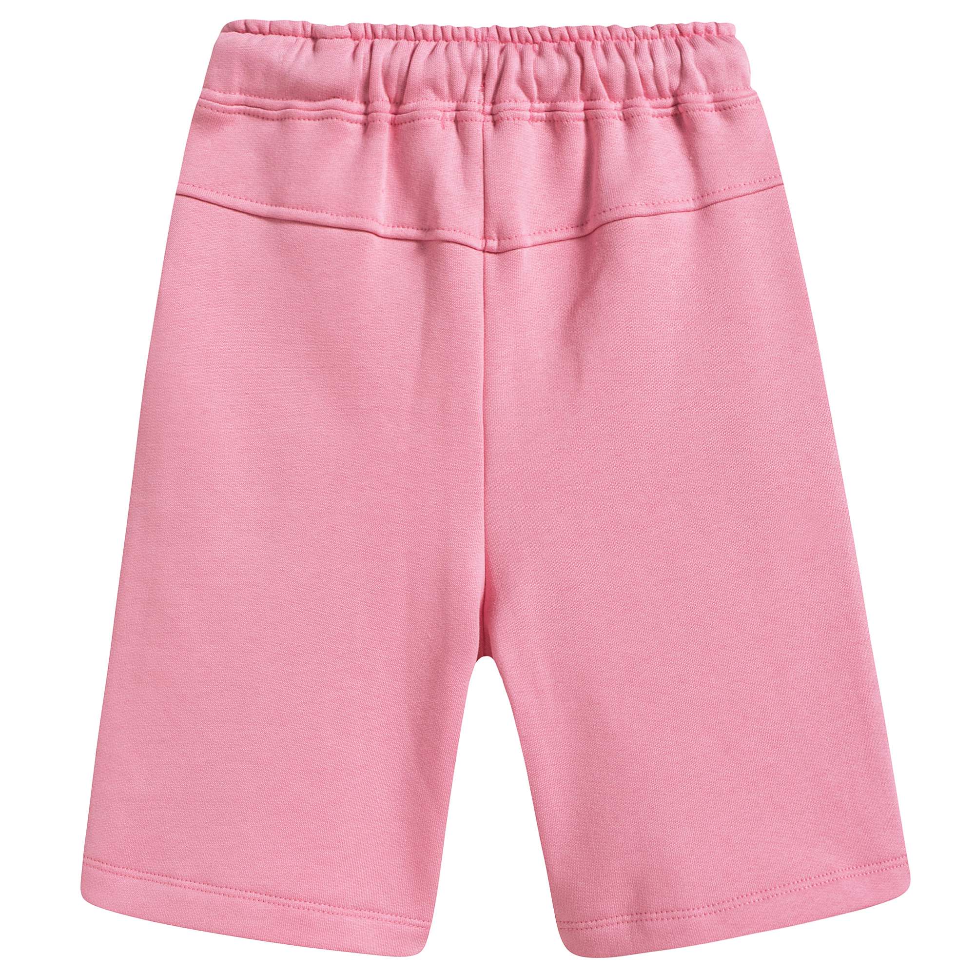 Girls Pink Logo Shorts