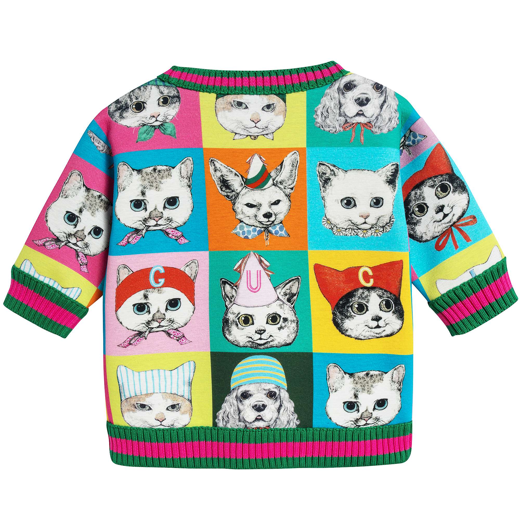 Girls Pets Print Sweatshirt