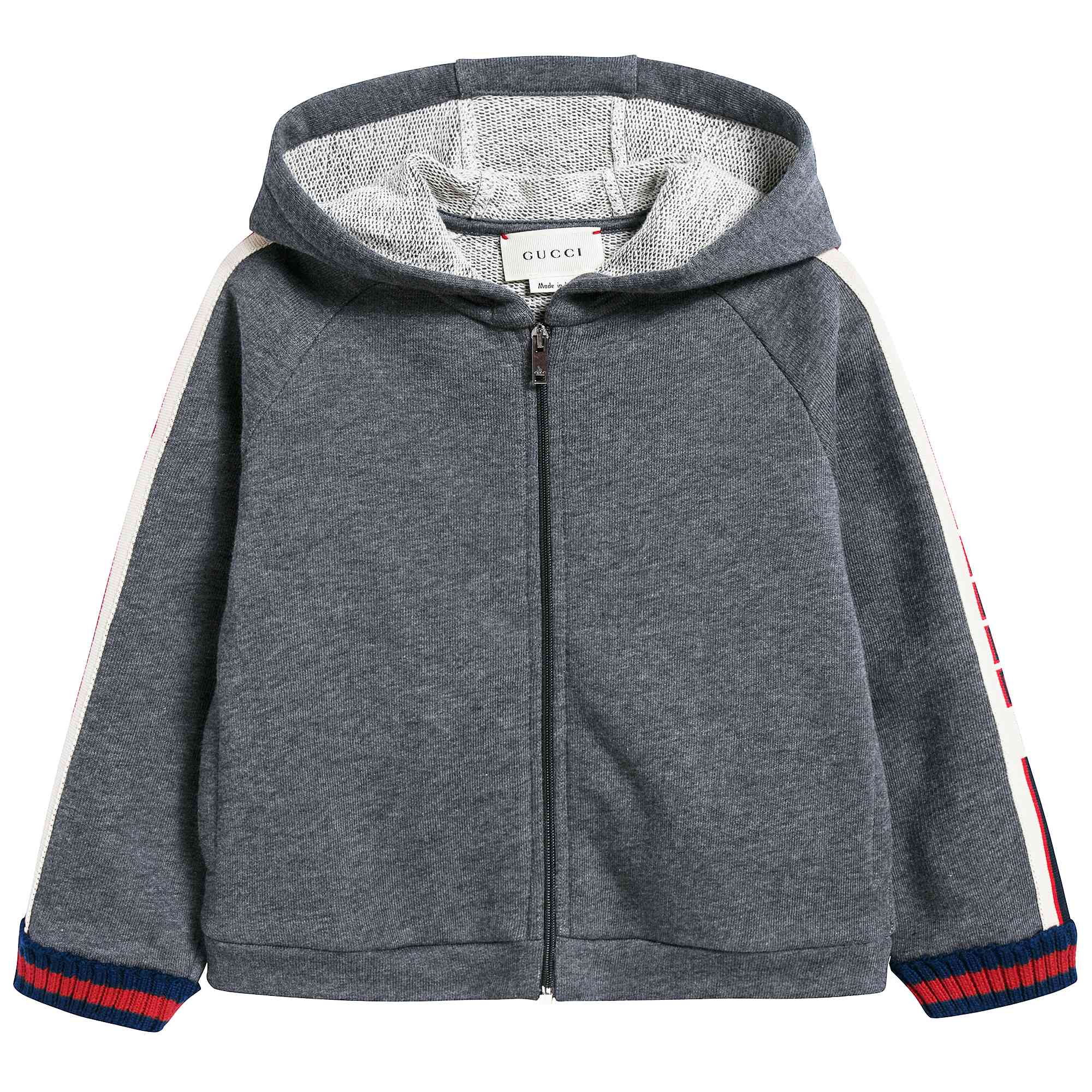 Baby Boys Grey Cotton Cardigan