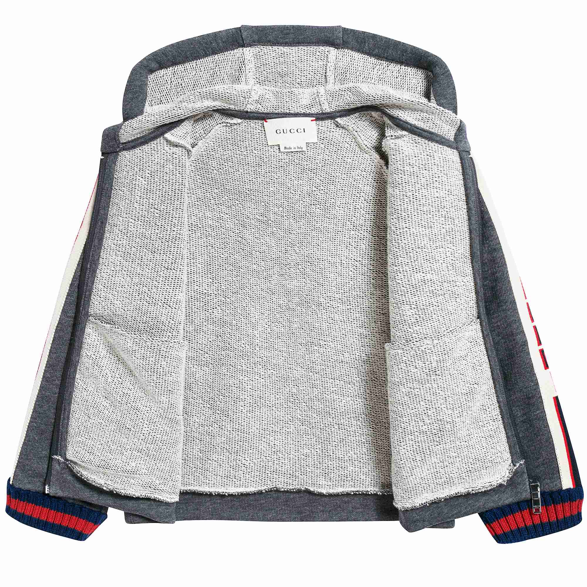 Baby Boys Grey Cotton Cardigan