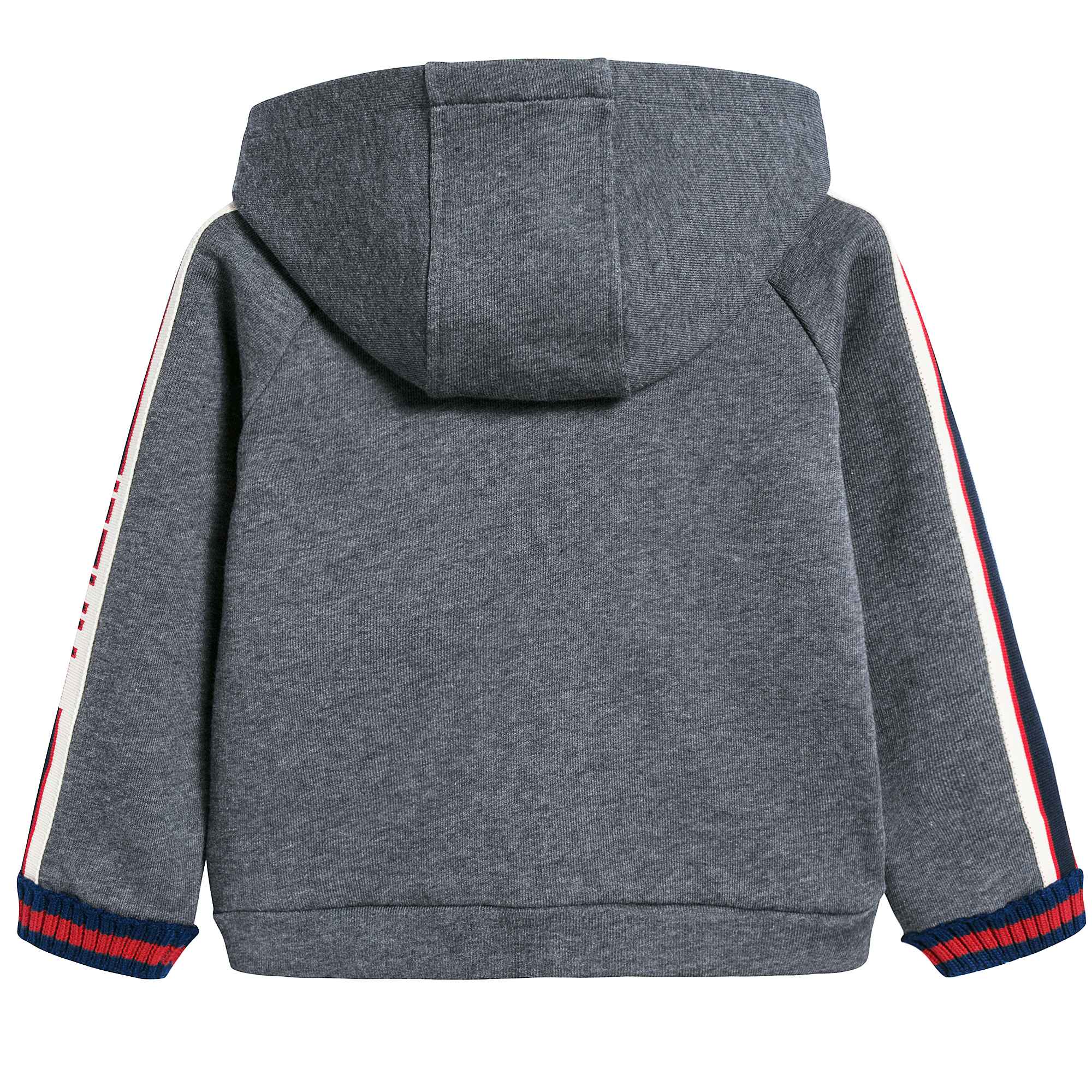 Baby Boys Grey Cotton Cardigan