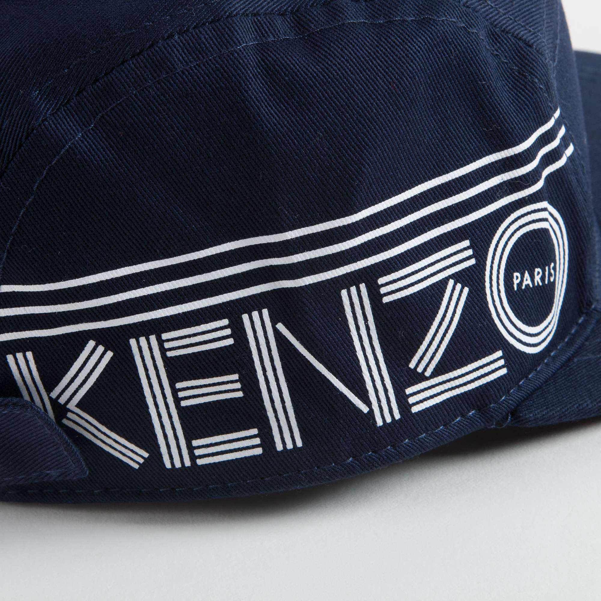 Casquette en coton noire à logo pour garçon