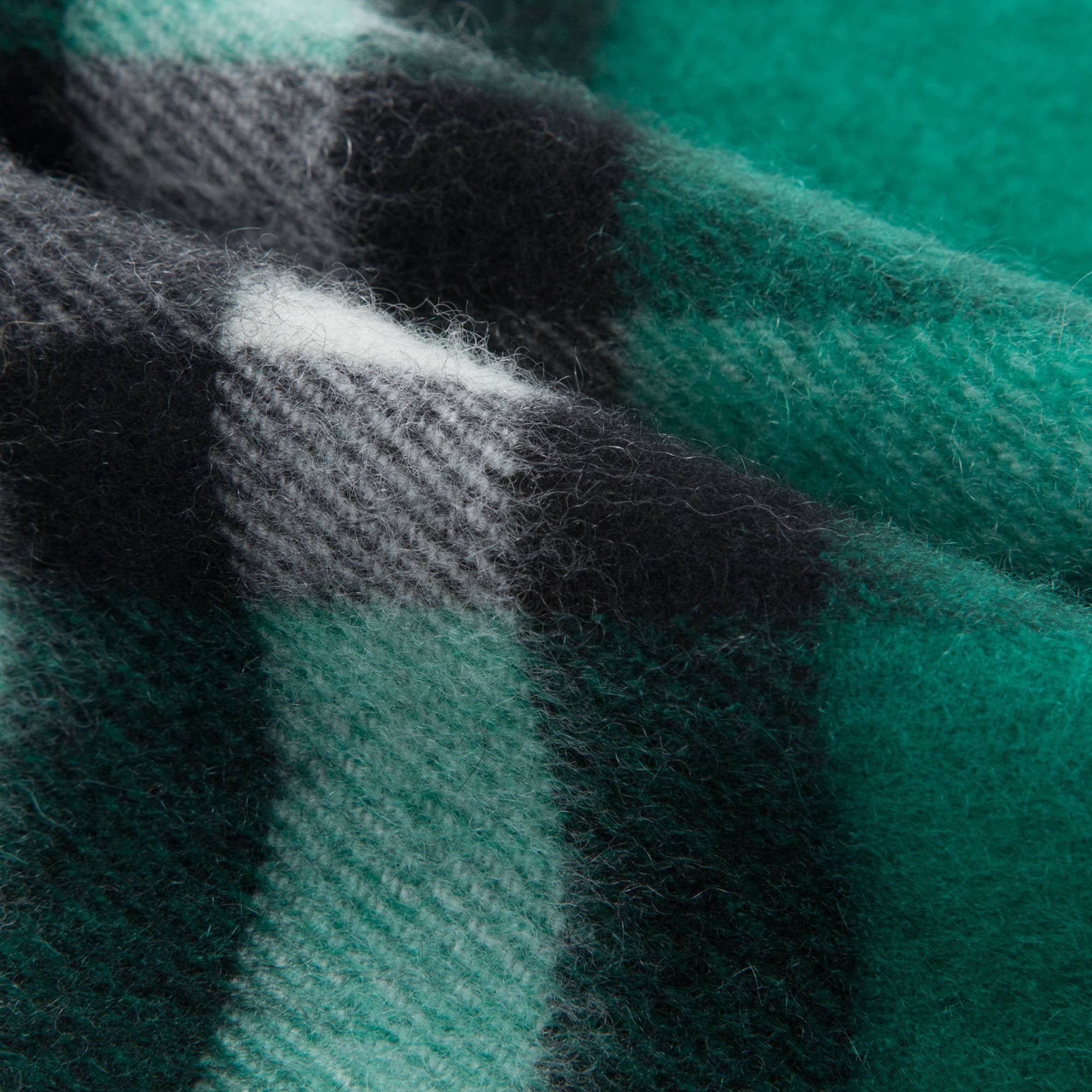 Green Cashmere Scarf (128cm)