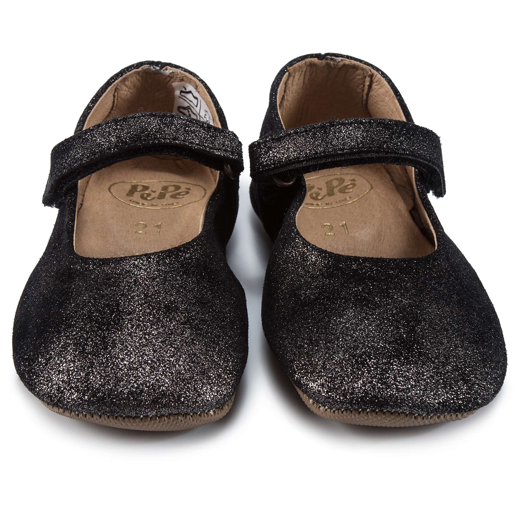 Girls Black Flat Shoes