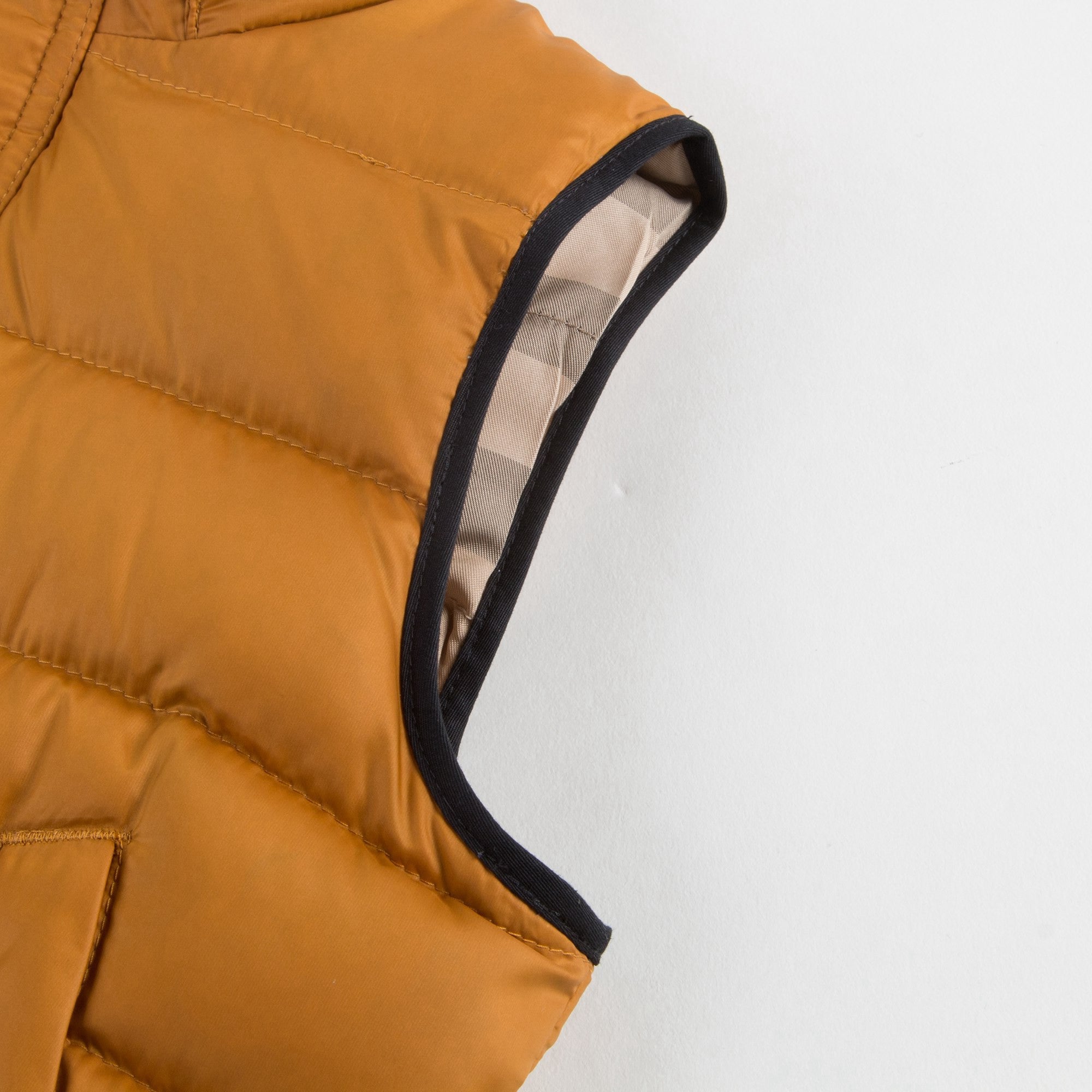 Baby Yellow 'Mini Carlton' Down Gilet