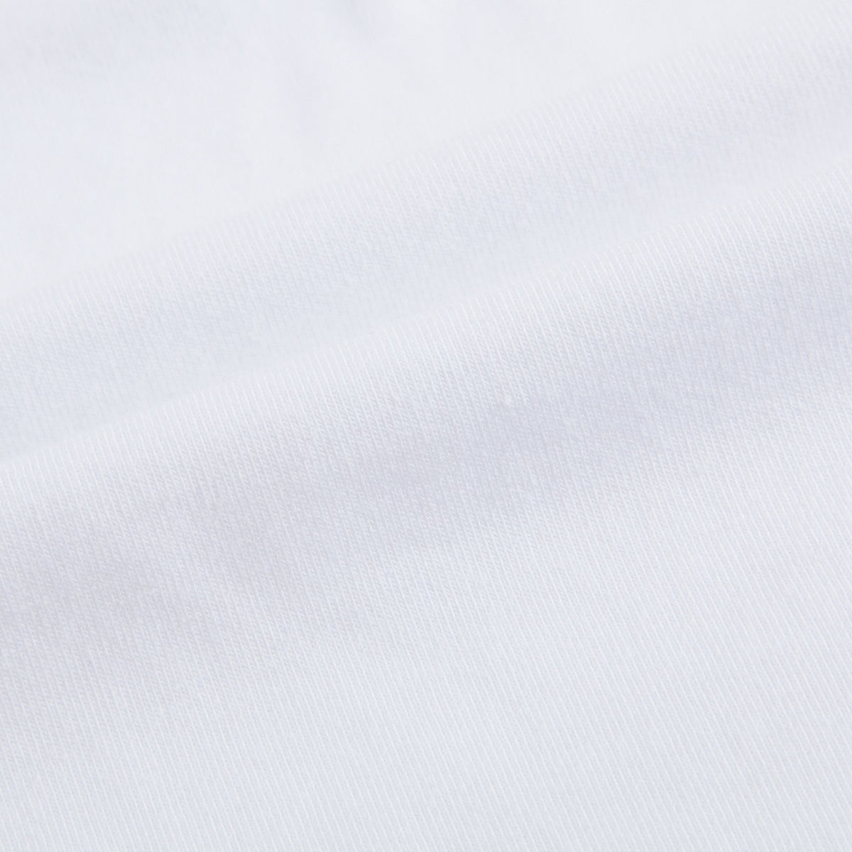 T-shirt blanc en coton pour bébé fille