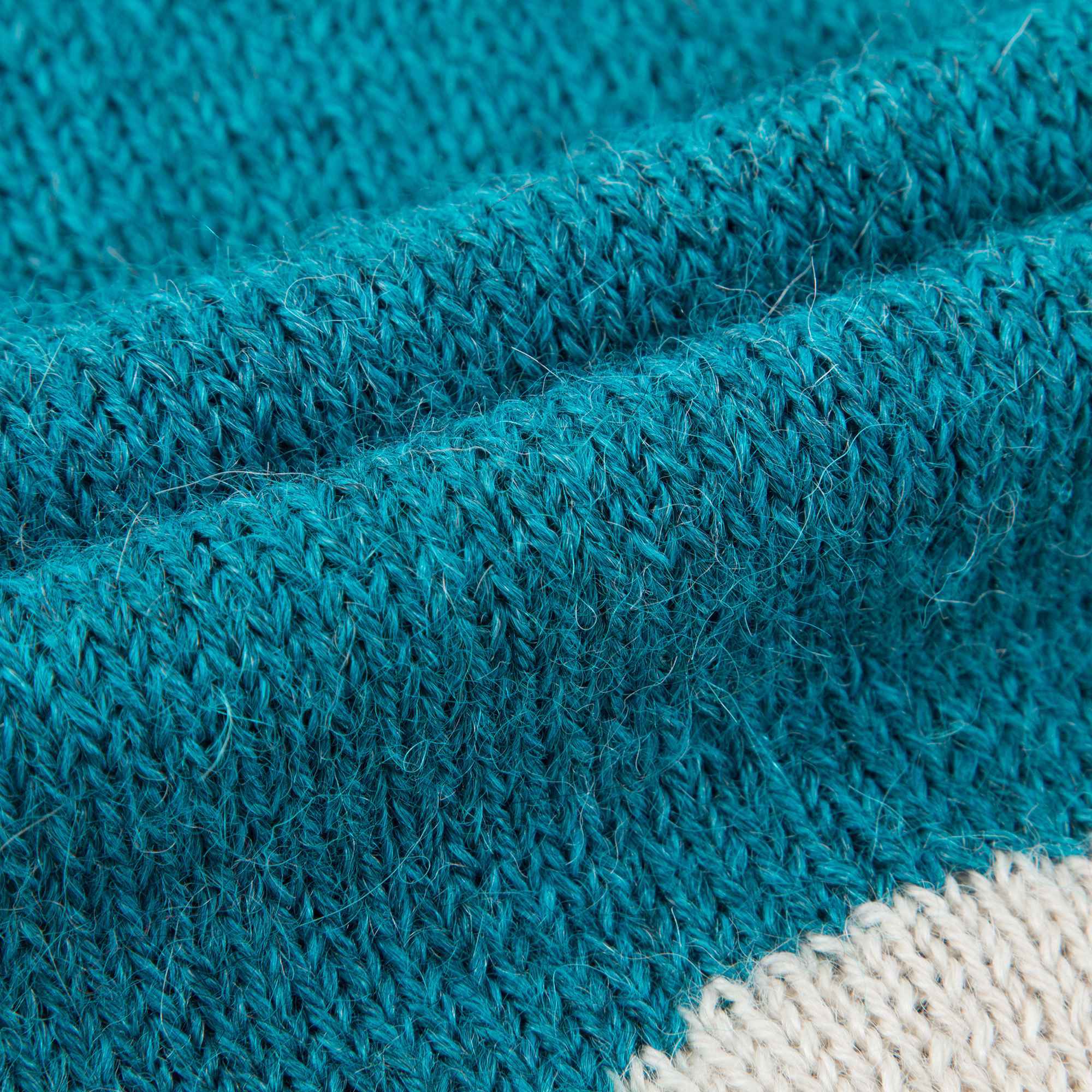 Baby Bay Blue Bunny Alpaca Sweater