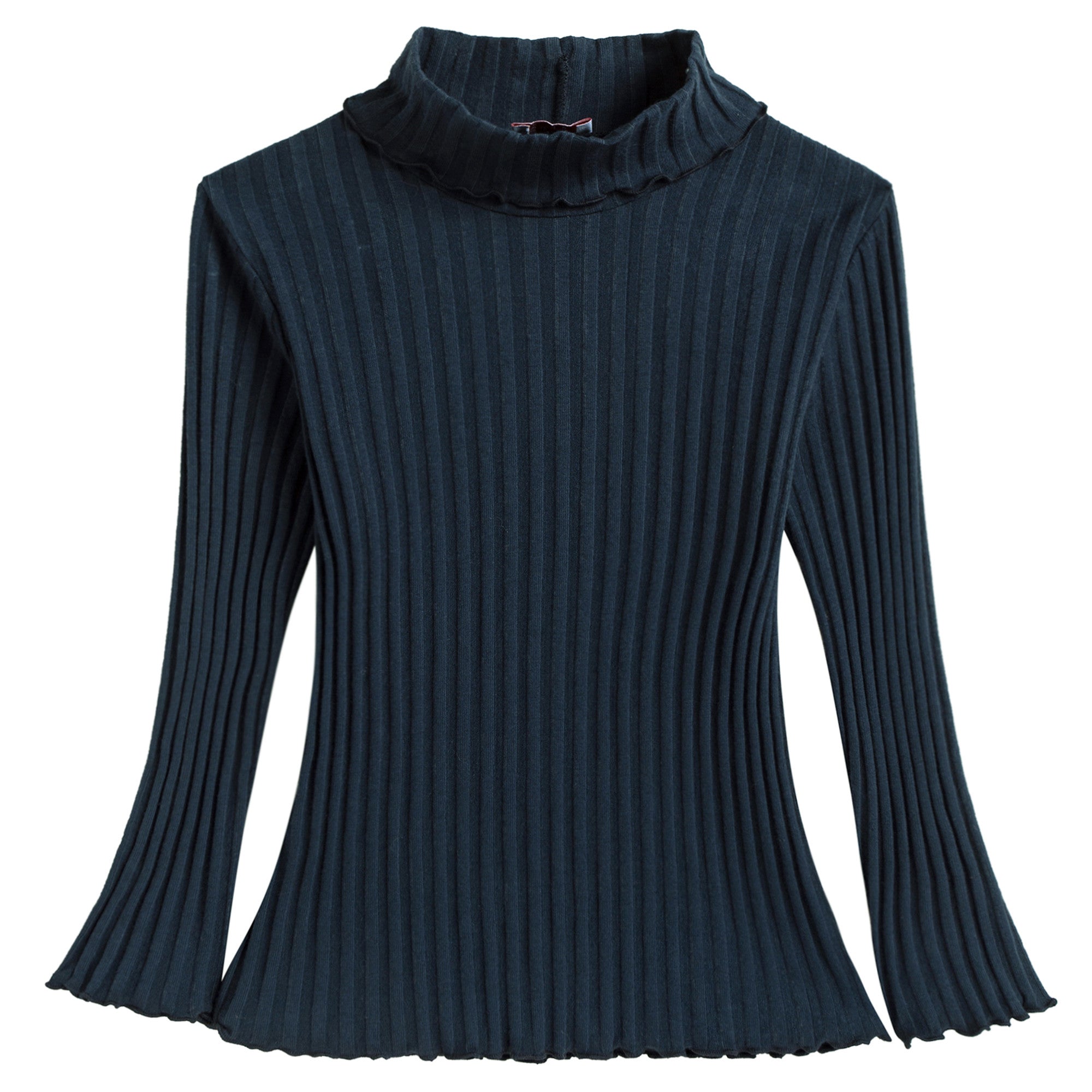 Girls Blue Striped Top