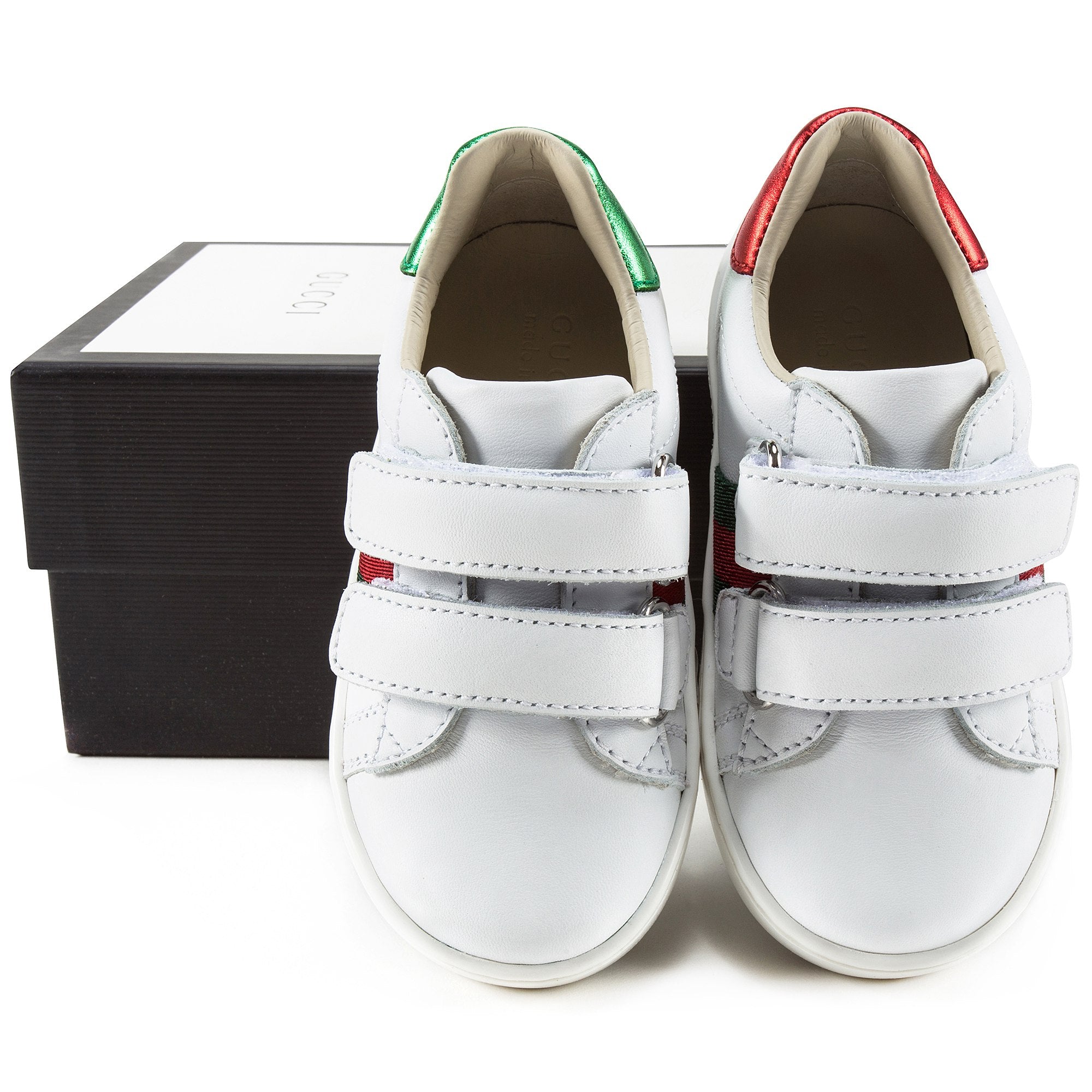 Baby Girls Velcro Leather Board Shoes