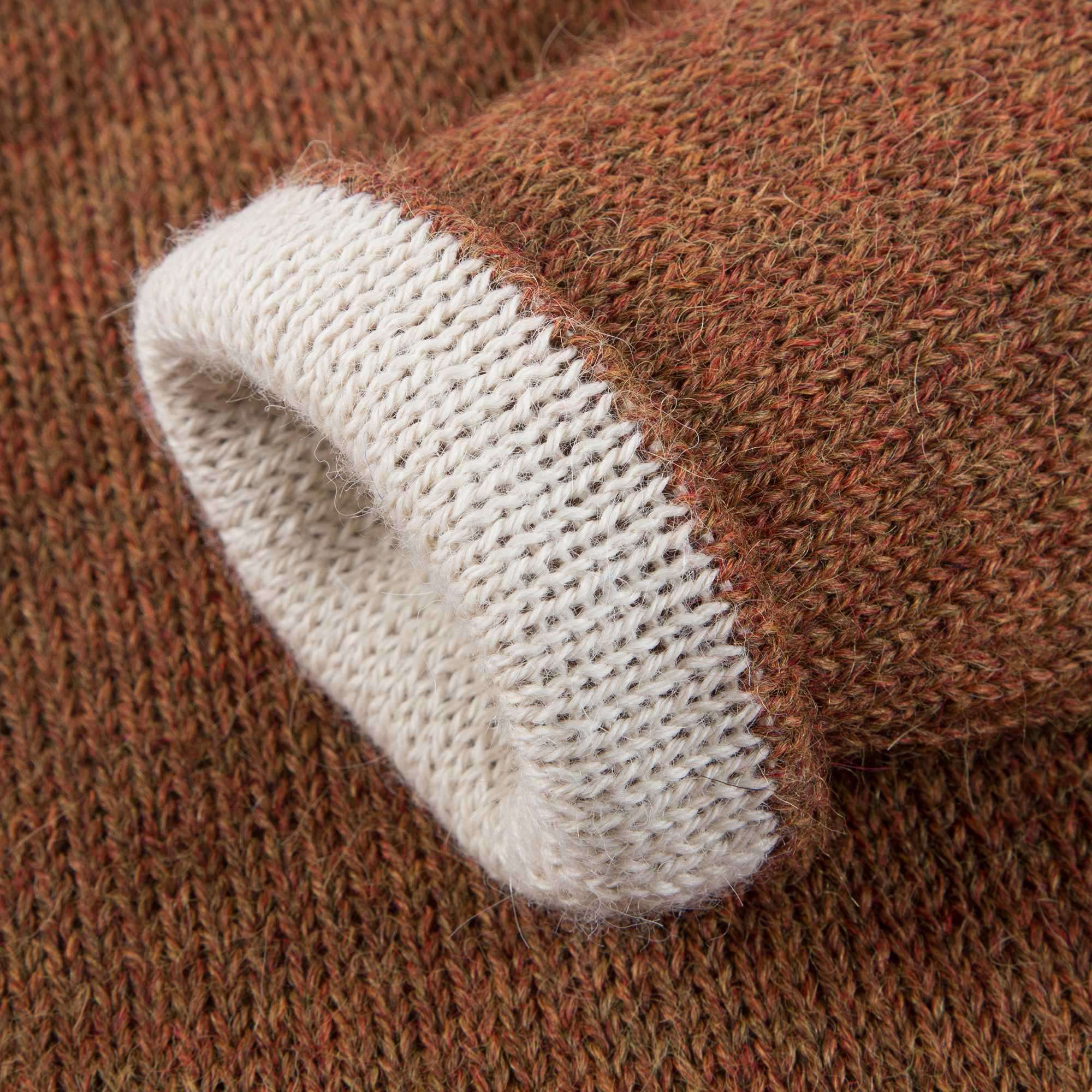 Baby Brown Bambi Alpaca Hooded Animal Sweater