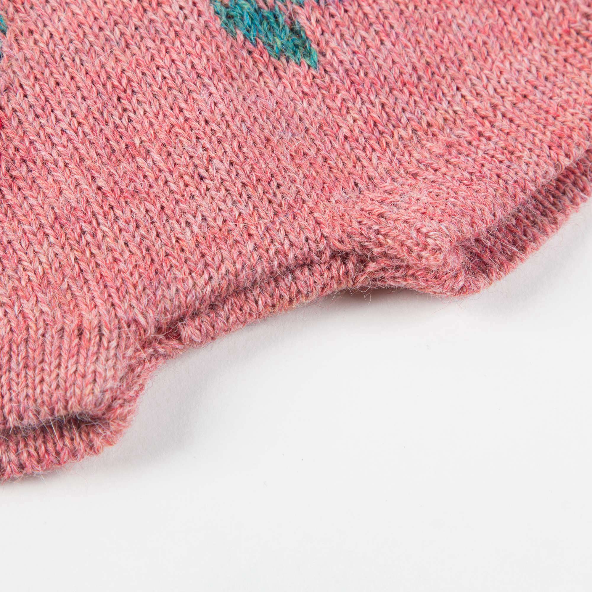 Baby Rose Pink Cherry Alpaca Wool Shorts